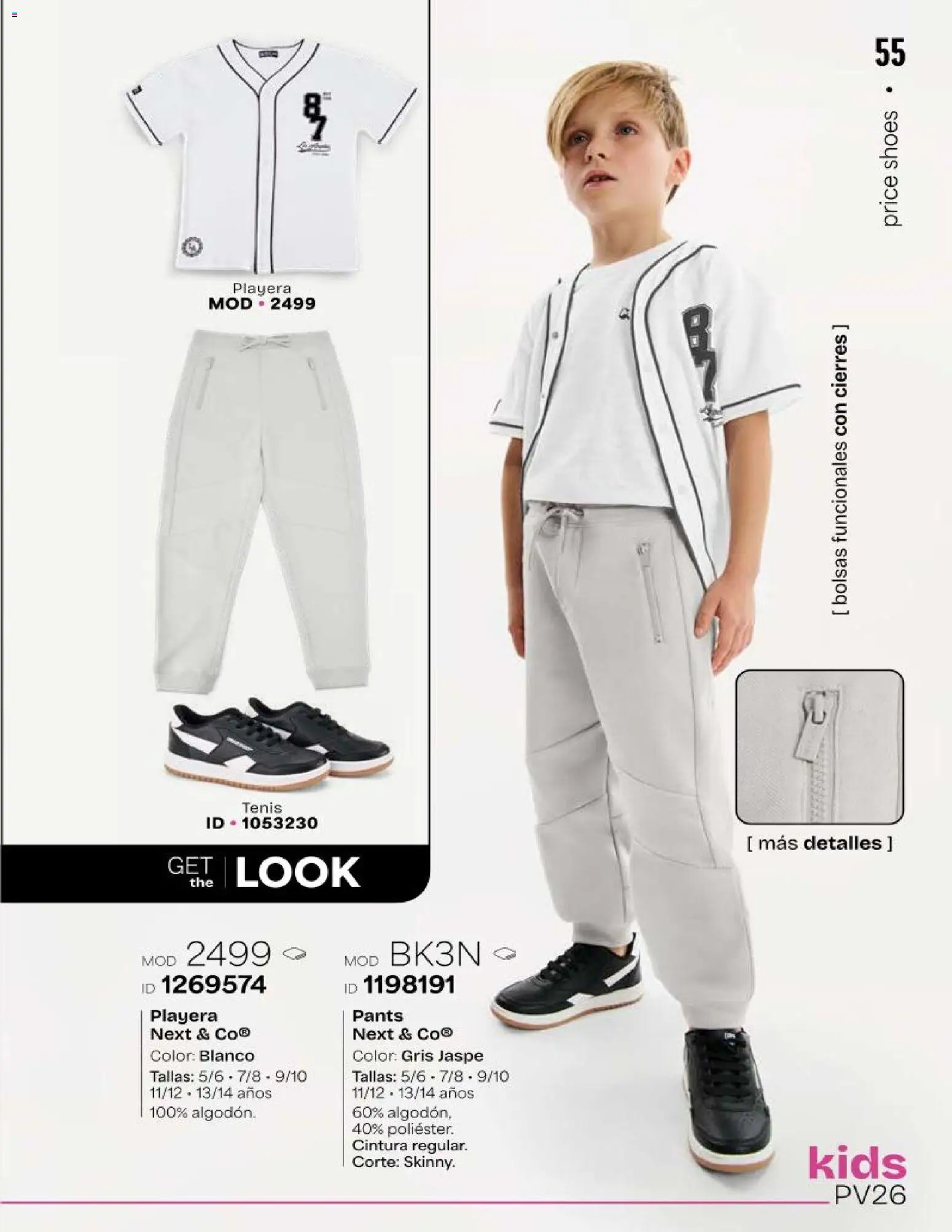 Nuevas ofertas de Price Shoes válidas en toda la República Mexicana desde el 01.04.2026. ¡Encuentra las mejores ofertas en Price Shoes catálogo Kids! | Página: 55