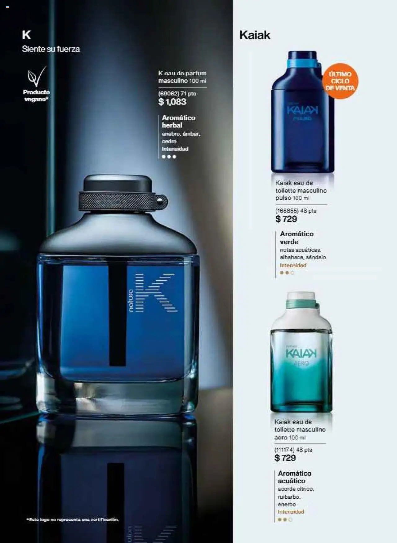 Nuevas ofertas de Natura válidas en toda la República Mexicana desde el 12.10.2025. ¡Encuentra las mejores ofertas en Natura - Campaña 16 2025! | Página: 29 | Productos: Eau de toilette