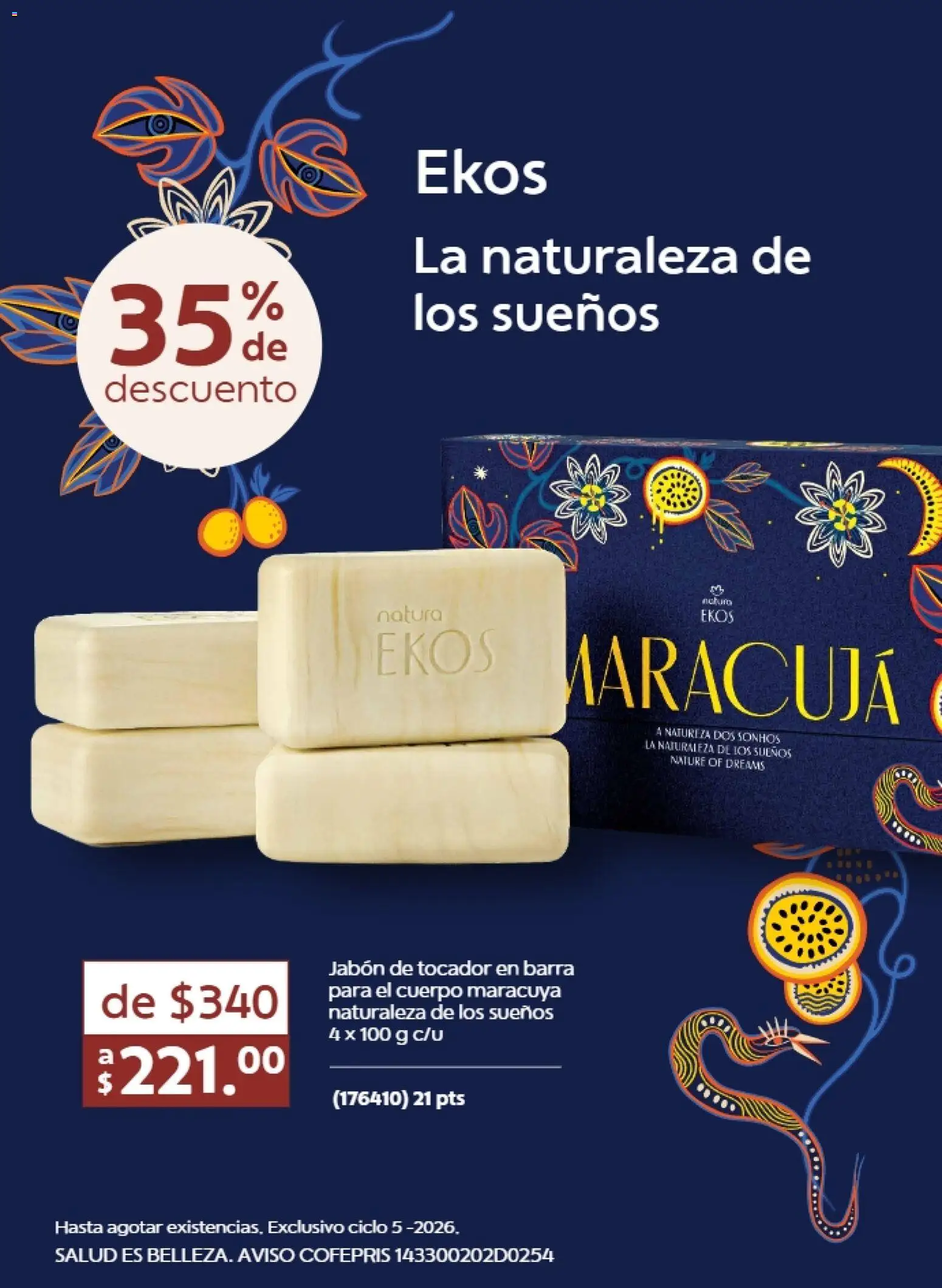Nuevas ofertas de Natura válidas en toda la República Mexicana desde el 13.03.2026. ¡Encuentra las mejores ofertas en Natura promociones 5 2026! | Página: 14 | Productos: Barra, Jabón