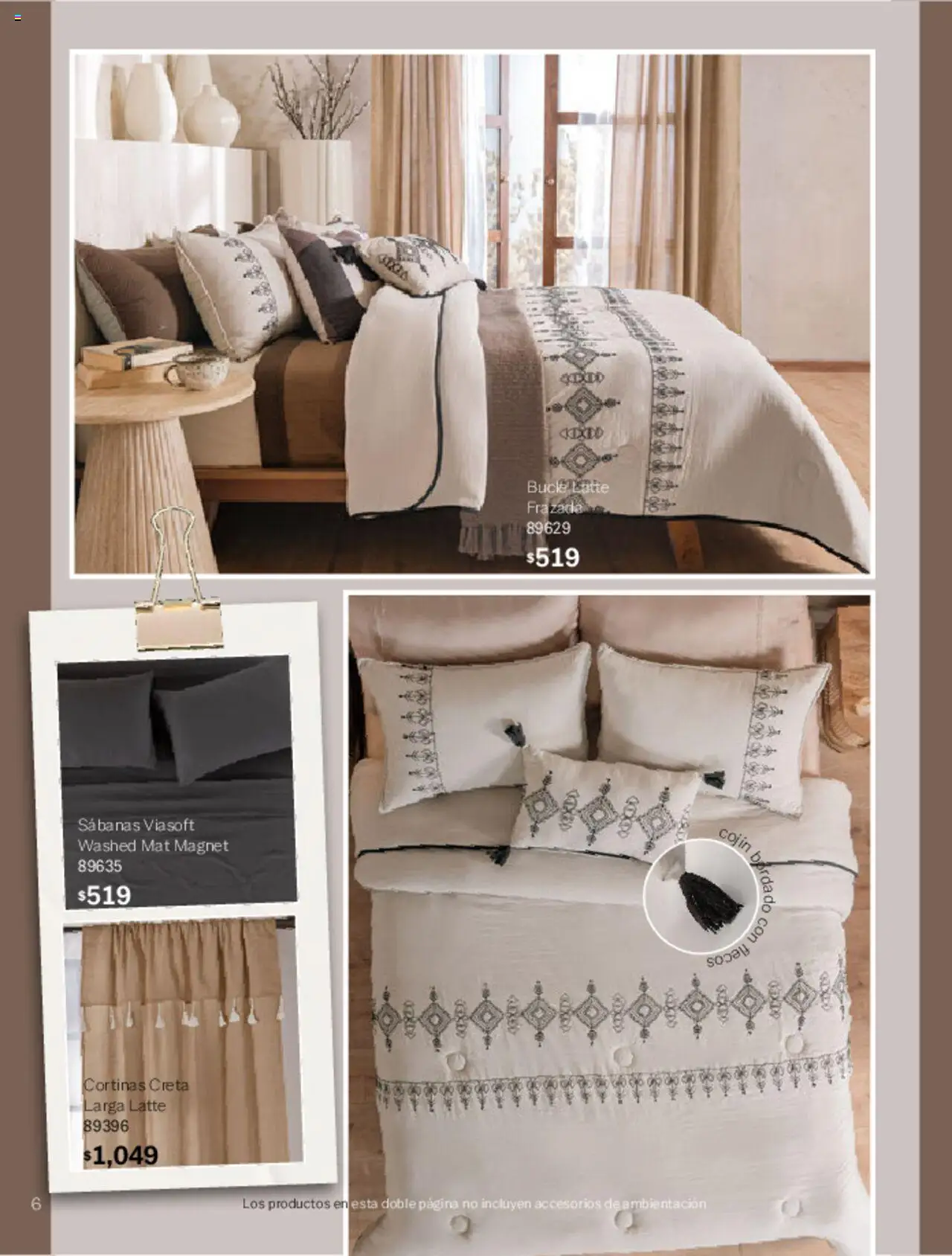 Nuevas ofertas de Vianney válidas en toda la República Mexicana desde el 07.03.2025. ¡Encuentra las mejores ofertas en Vianney catálogo Primavera! | Página: 8 | Productos: Cortinas