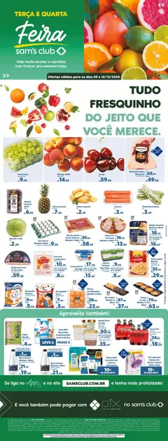 Sam's Club - Ofertas da semana - Pré-Visualização do folheto da loja Sam's Club, válido de 09.12.2025