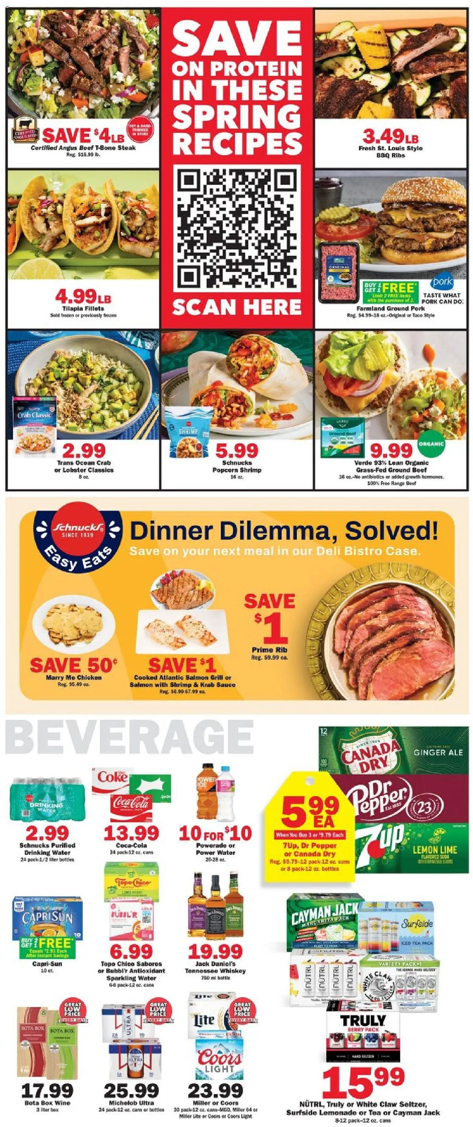 Schnucks Weekly Print Ad - MO - valid from 15.04.2026 | Page: 3 | Products: Tea, Sauce, Lime, Grill