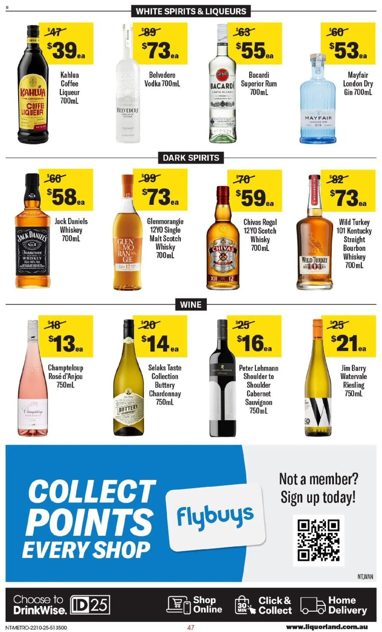Coles catalogue - valid from 22.10.2025 | Page: 48 | Products: Bourbon, Vodka, Scotch, Turkey