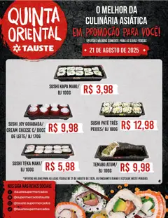 Tauste - Ofertas Oriental - Pré-Visualização do folheto da loja Tauste, válido de 21.08.2025