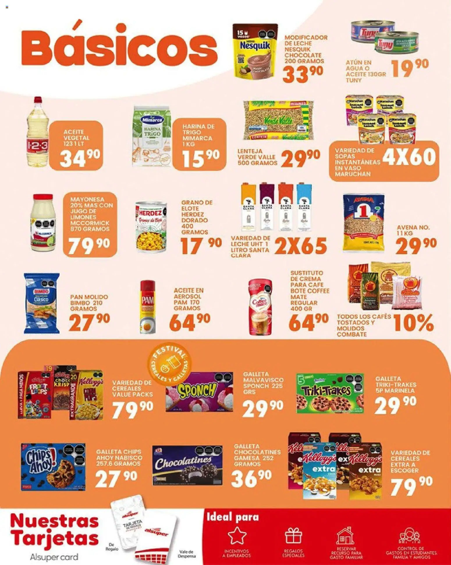 Nuevas ofertas de Alsuper válidas en toda la República Mexicana desde el 17.03.2026. ¡Encuentra las mejores ofertas en Alsuper folleto Saltillo! | Página: 6 | Productos: Leche, Pan, Chocolate, Mate