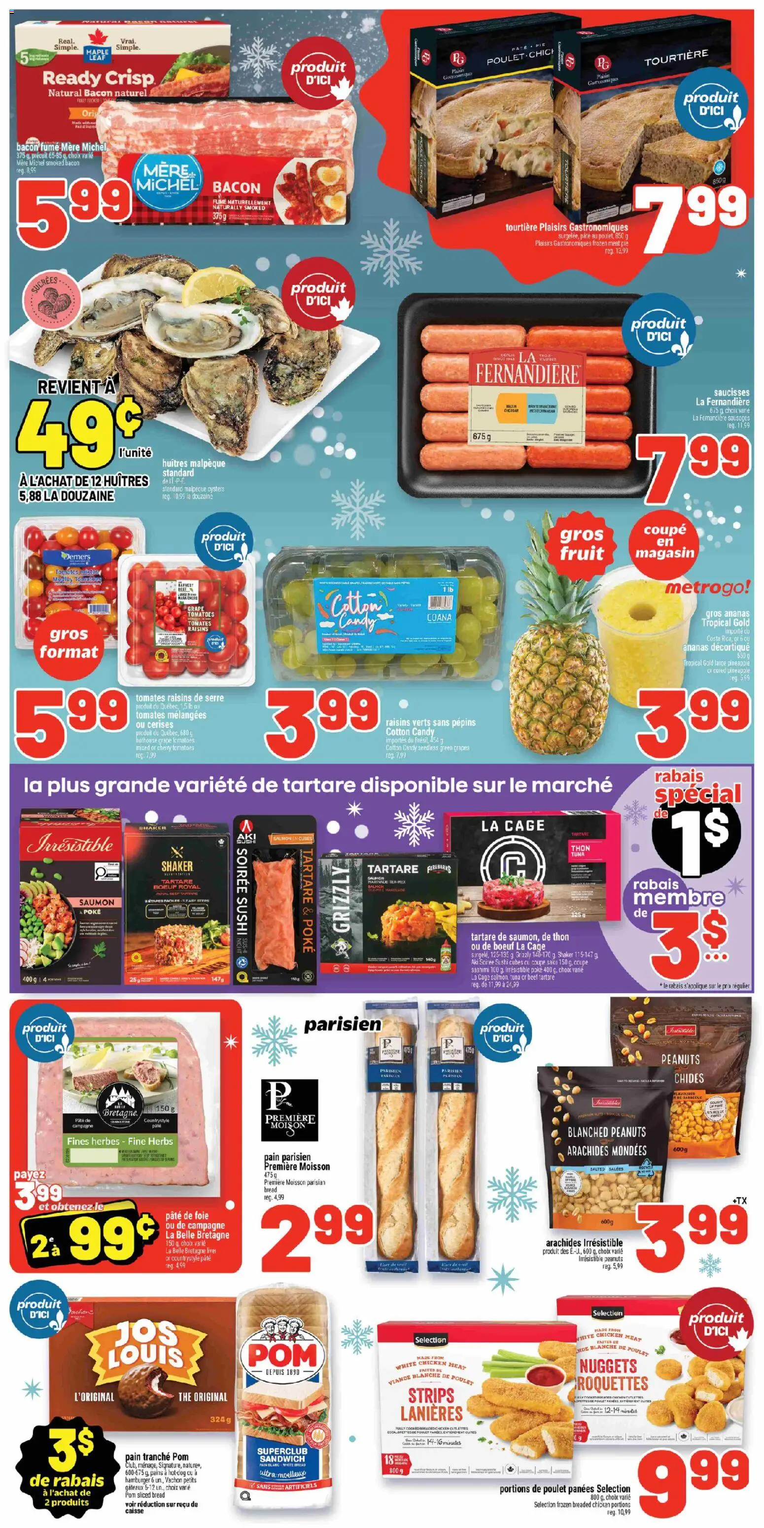 Metro flyer valid from 11.12.2025 | Page: 2 | Products: Beef, Pineapple, Chicken, Tomatoes