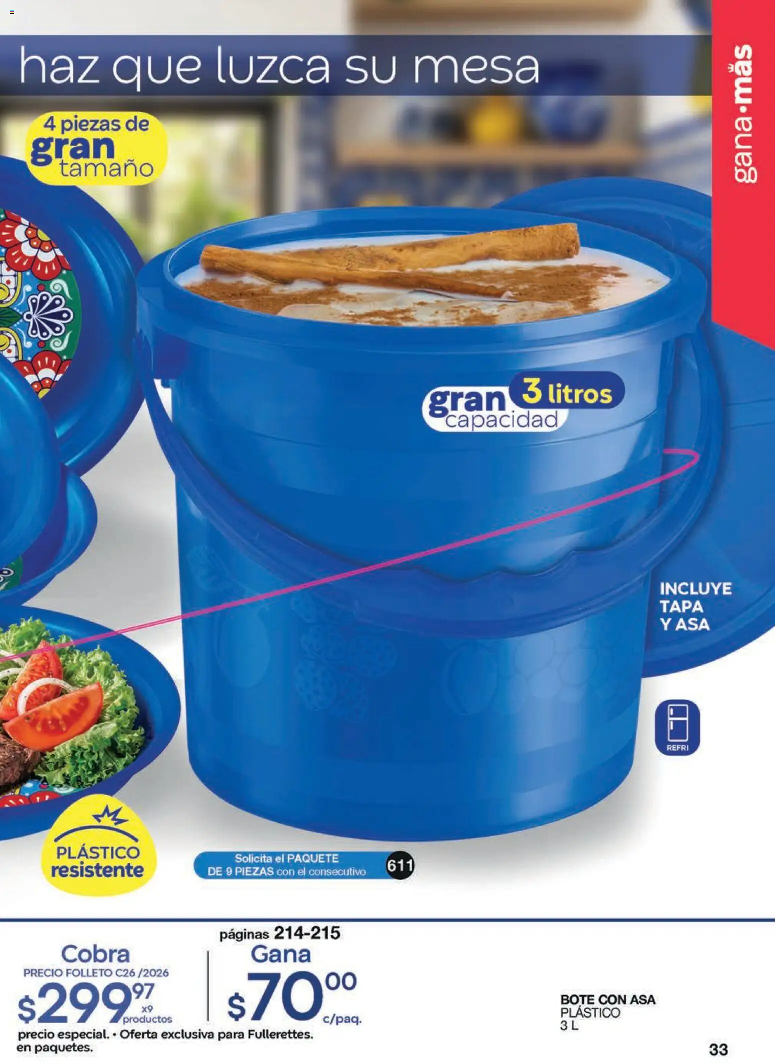 Nuevas ofertas de Fuller válidas en toda la República Mexicana desde el 01.04.2026. ¡Encuentra las mejores ofertas en Fuller Gana Mas C26 2026! | Página: 33