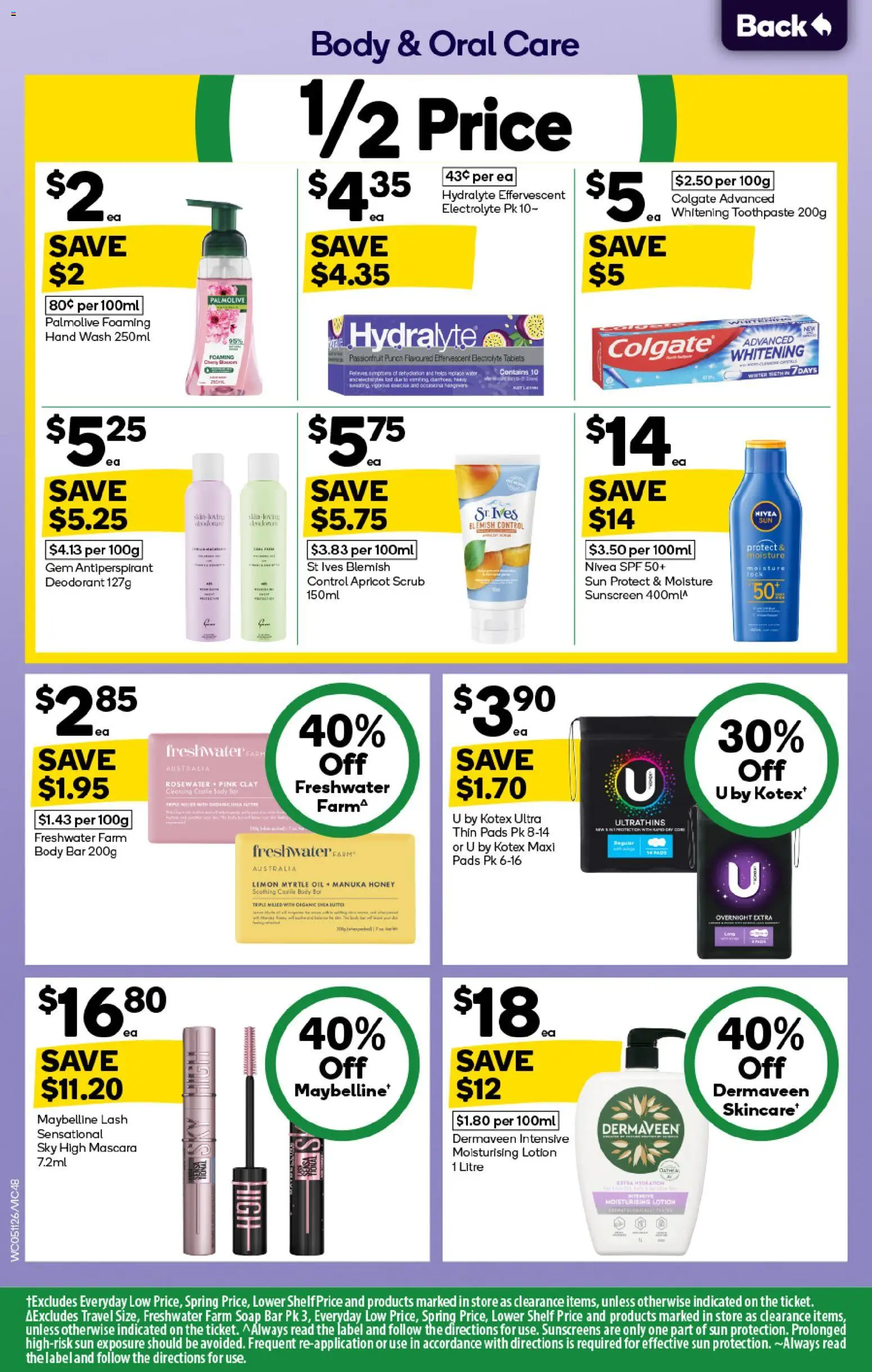 Woolworths catalogue - valid from 05.11.2025 | Page: 48 | Products: Shelf, Butter, Antiperspirant, Passionfruit