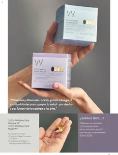 Nuevas ofertas de Oriflame válidas en toda la República Mexicana desde el 10.02.2024. ¡Encuentra las mejores ofertas en Oriflame guía de Producto Wellosophy 2024! | Página: 19 | Productos: Café, Membrana, Té, Sobre