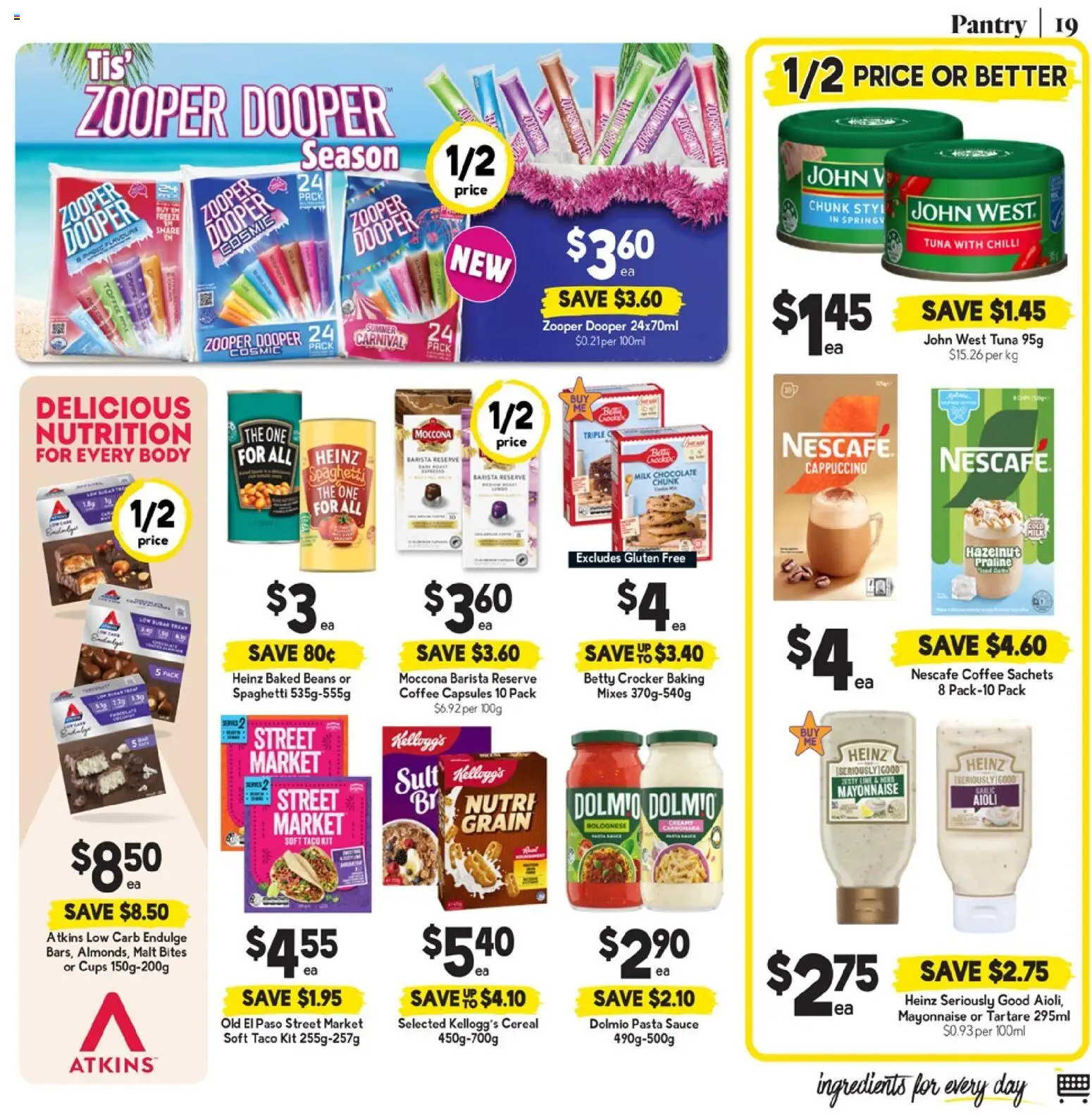 Drakes catalogue - valid from 21.01.2026 | Page: 20 | Products: Pasta, Chilli, Moccona, Nescafe