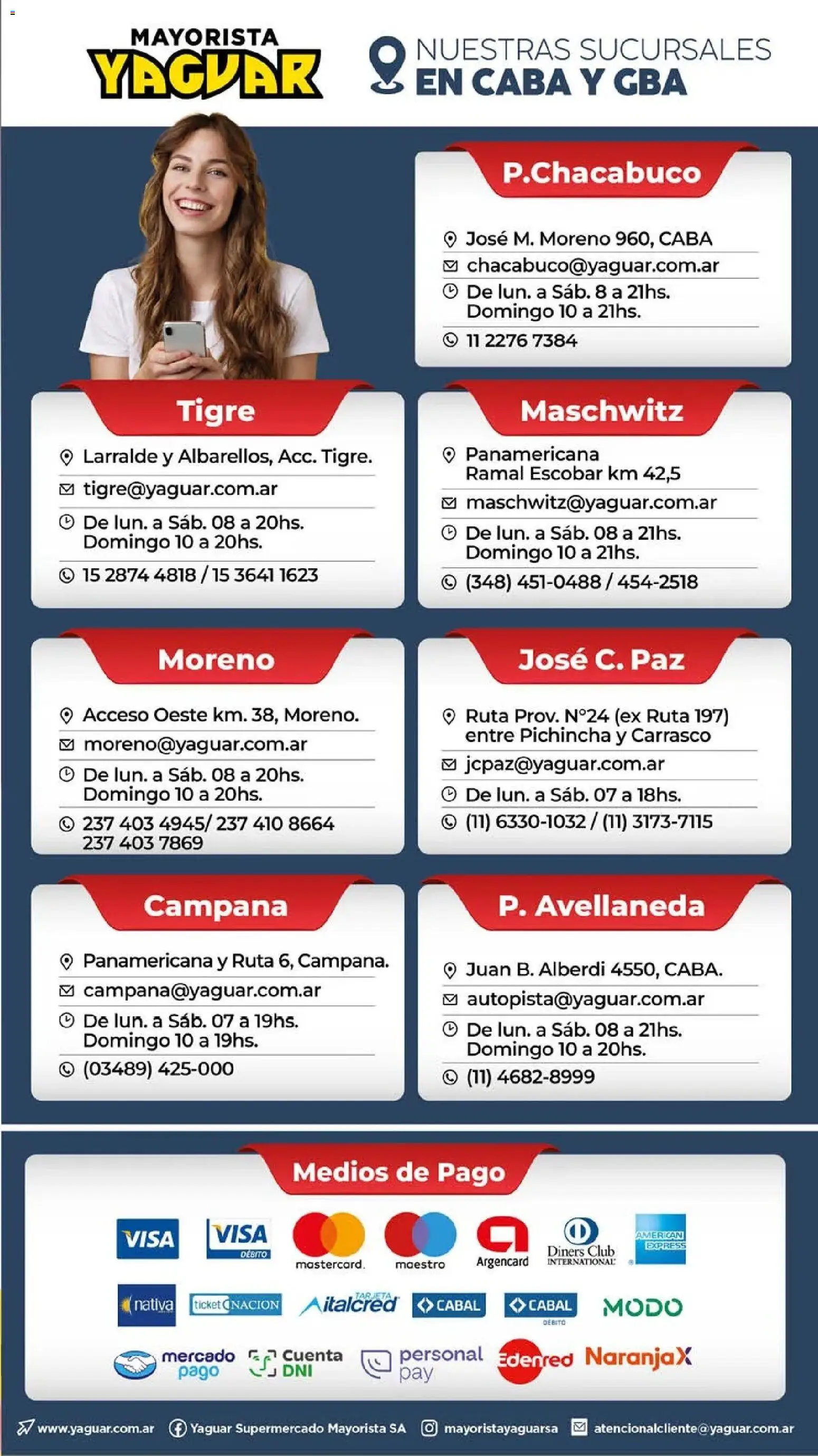 Yaguar - Oferta Semanal Buenos Aires │ válido desde el 11.03.2026 | Página: 19 | Productos: Campana