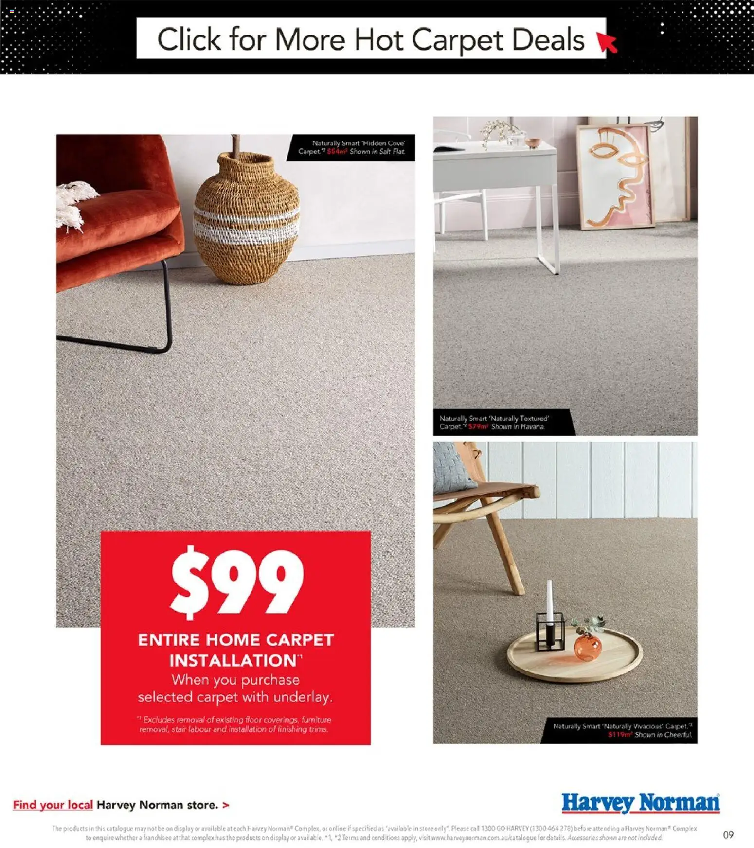 Harvey Norman catalogue - valid from 13.11.2025 | Page: 9 | Products: Carpet, Salt, Accessories