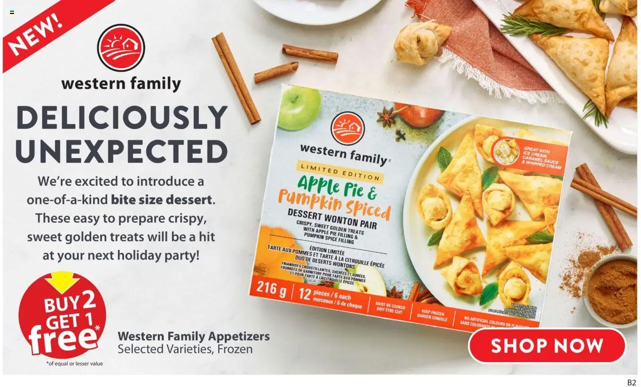 Save on foods flyer valid from 09.10.2025 | Page: 13 | Products: Cream, Pumpkin
