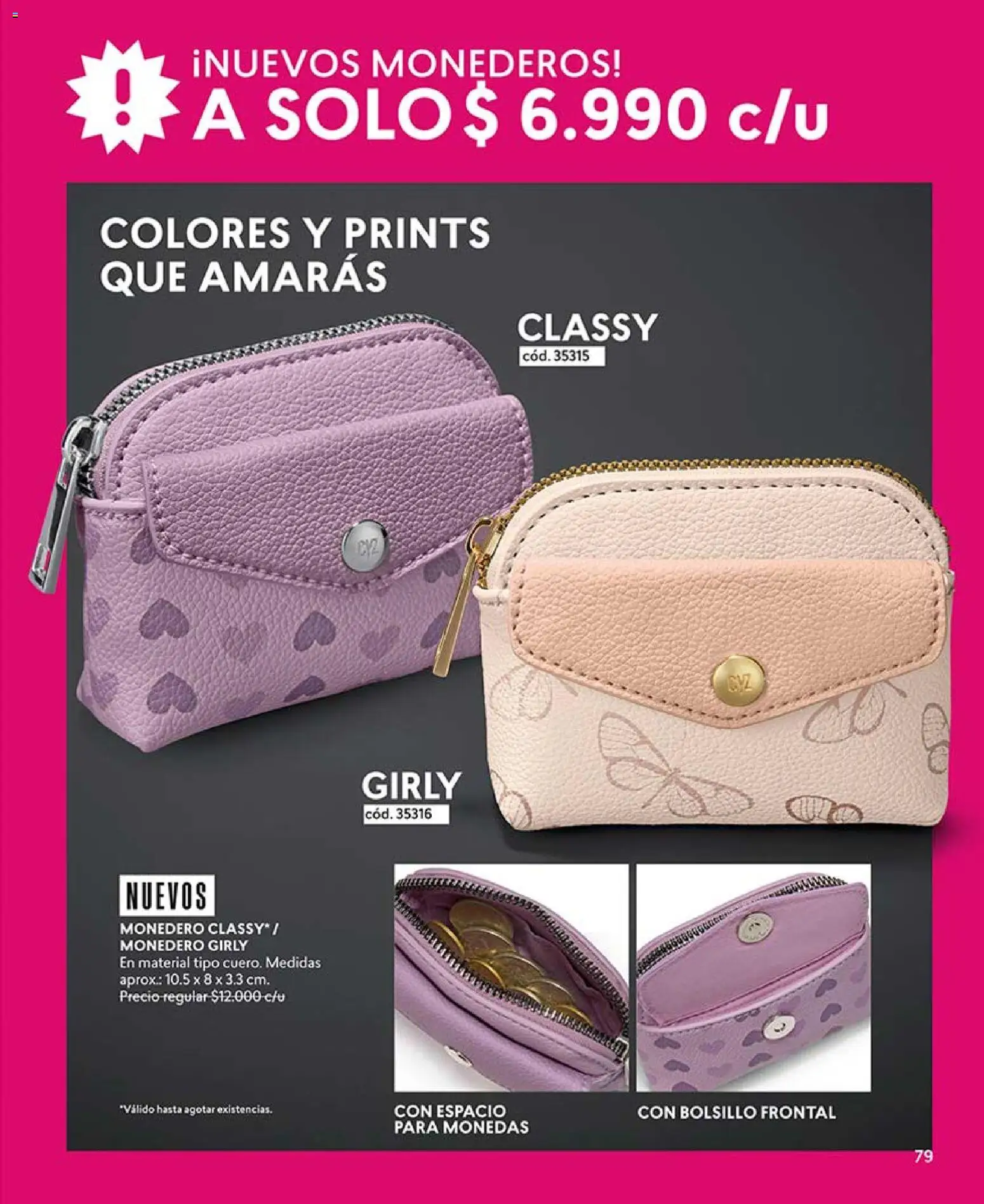 Catálogo CyZone Campaña 8 │ válido desde el 29.04.2026 | Página: 79 | Productos: Monedero