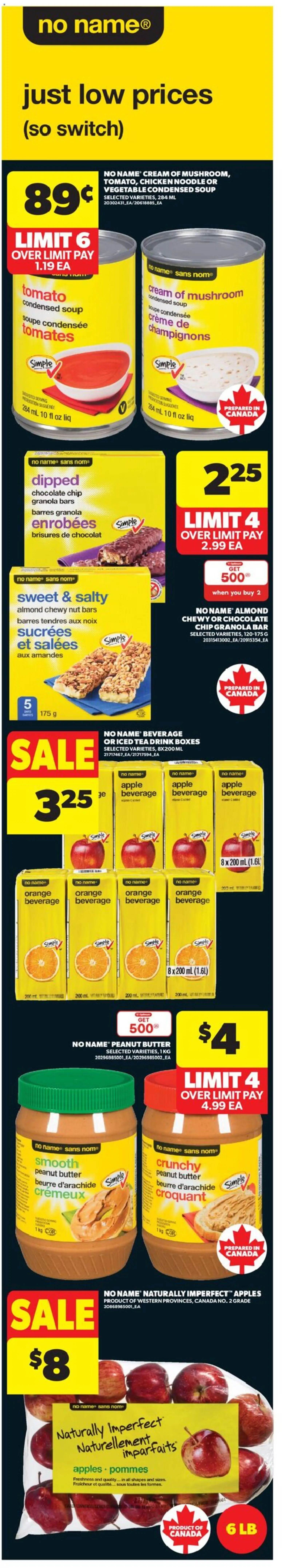 Real Canadian Superstore flyer valid from 01.01.2026 | Page: 1 | Products: Tea, Cream, Chocolate, Apples