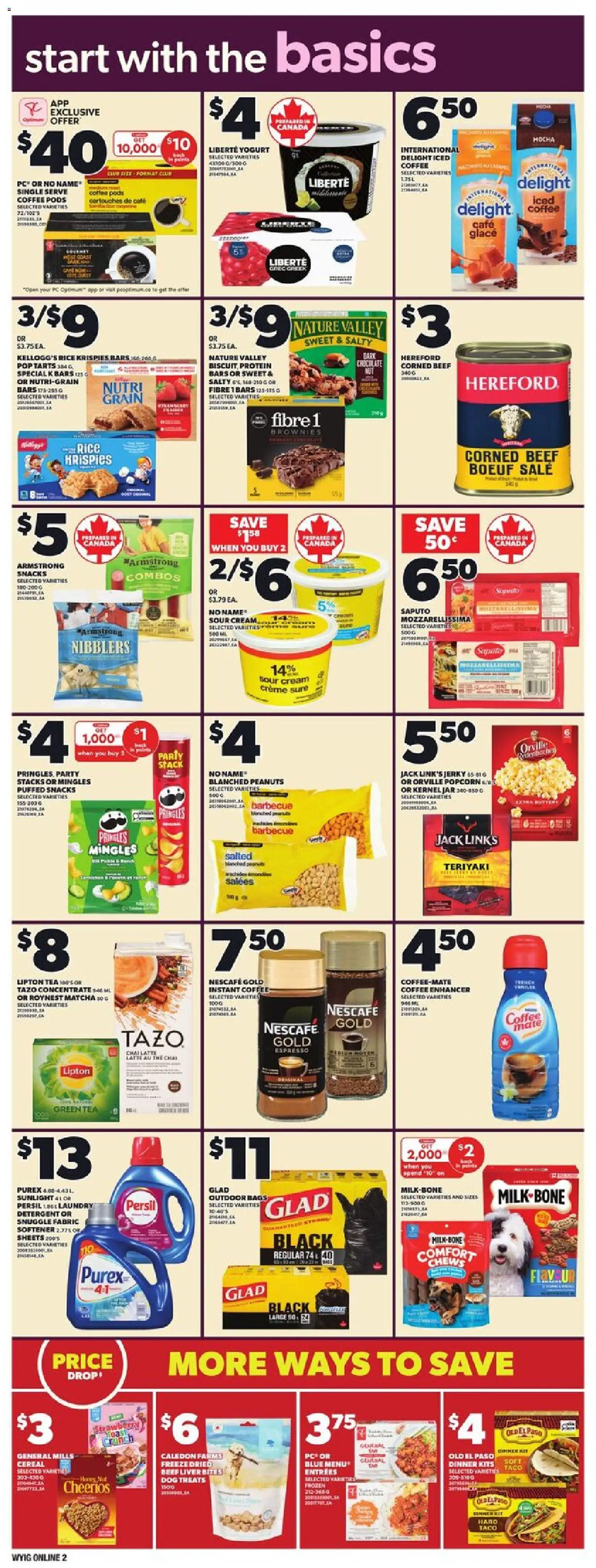 Independent Grocer flyer valid from 27.11.2025 | Page: 12 | Products: Rice, PC, Detergent, Yogurt