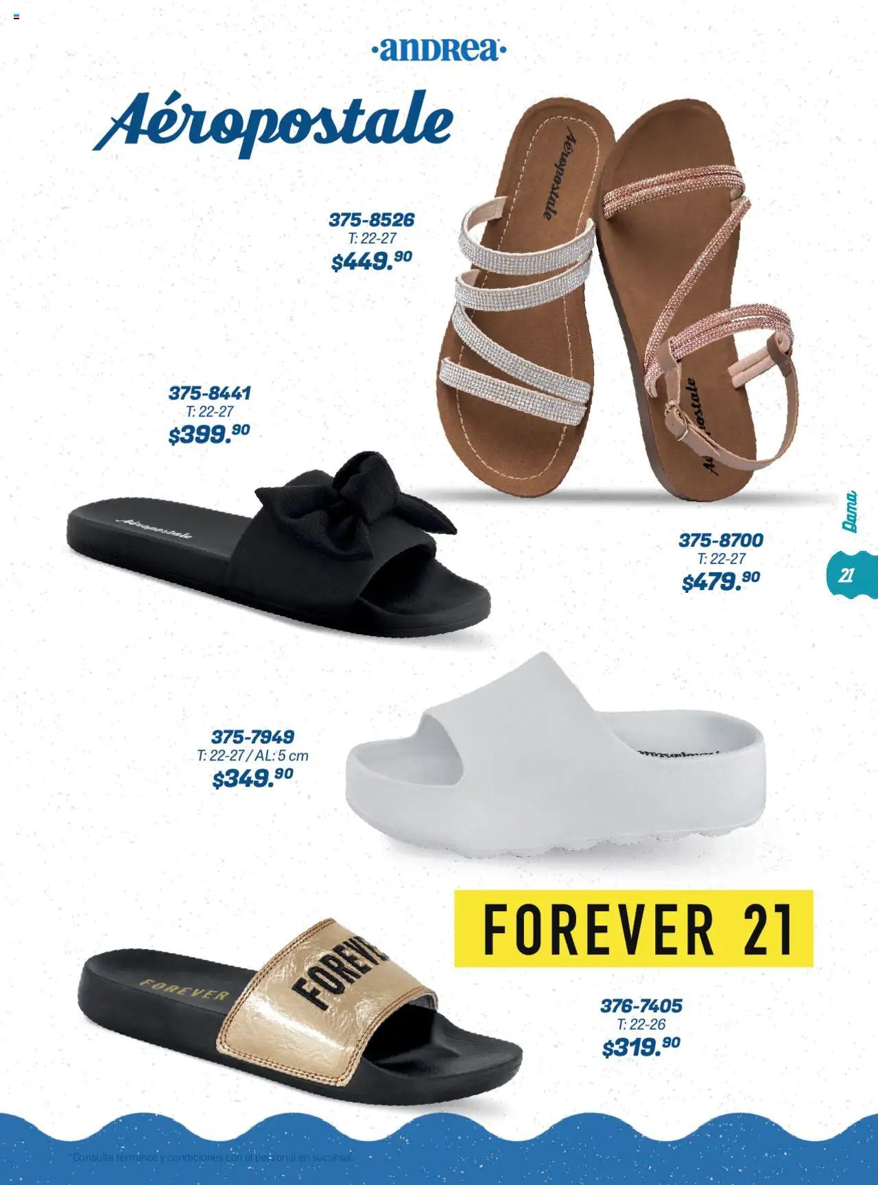 Nuevas ofertas de Andrea válidas en toda la República Mexicana desde el 22.06.2025. ¡Encuentra las mejores ofertas en Andrea catálogo Summer Time! | Página: 21