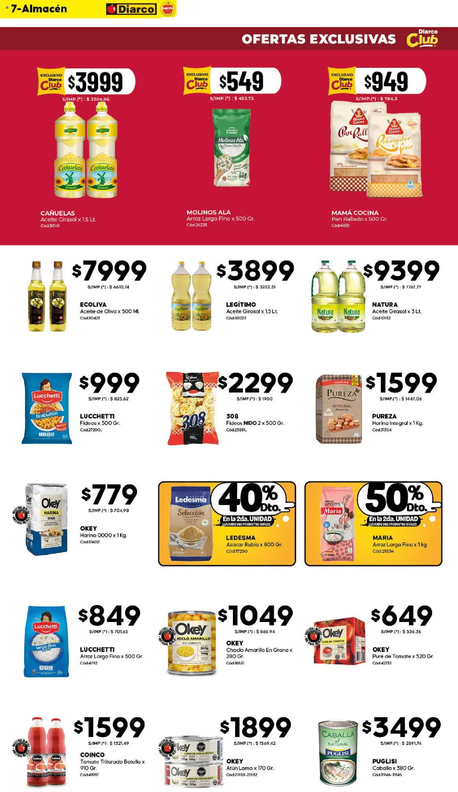 Diarco ofertas - BARRIO │ válido desde el 01.12.2025 | Página: 7