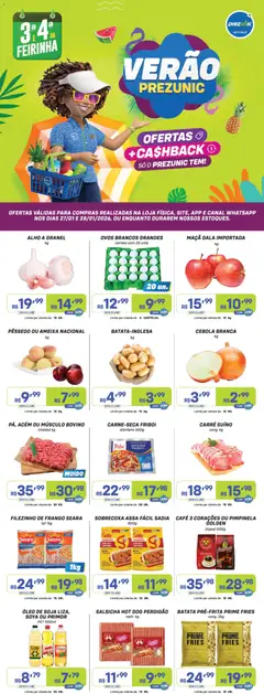 Encarte Prezunic - Pré-Visualização do folheto da loja Prezunic, válido de 27.01.2026