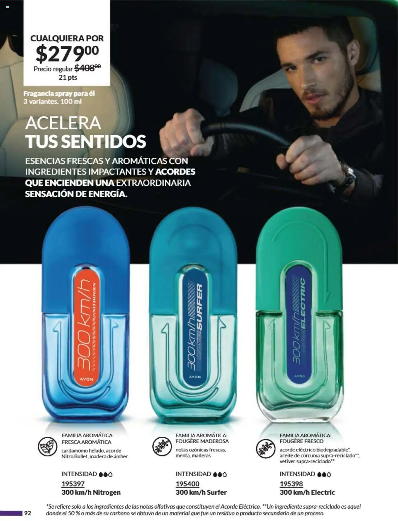Nuevas ofertas de AVON válidas en toda la República Mexicana desde el 12.09.2025. ¡Encuentra las mejores ofertas en AVON - Campaña 15 2025! | Página: 98 | Productos: Aceite, Esencias, Cúrcuma, Fragancia