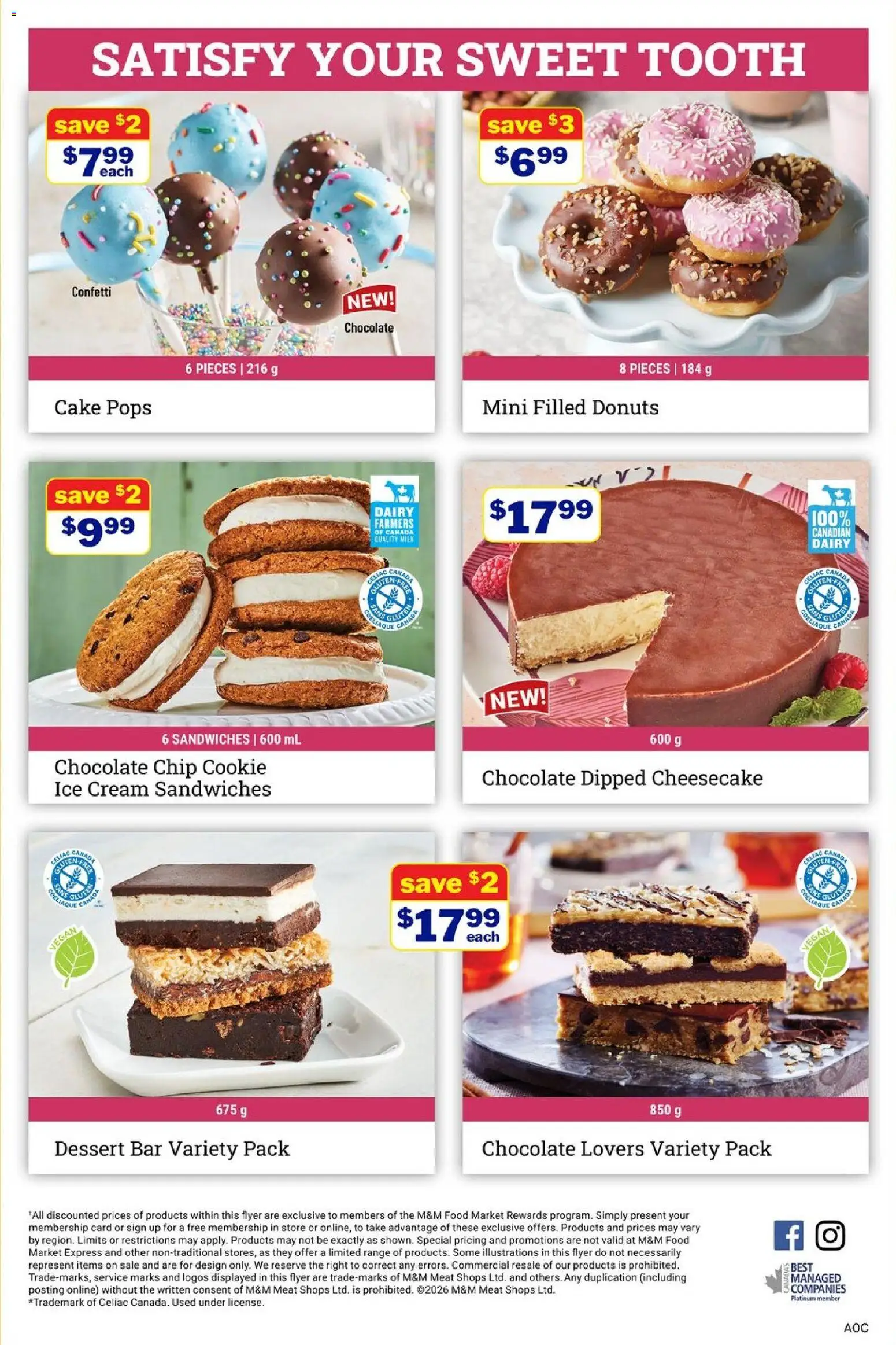 M&M Food Market flyer valid from 09.04.2026 | Page: 11 | Products: Cream, Ice cream, Milk, Chocolate