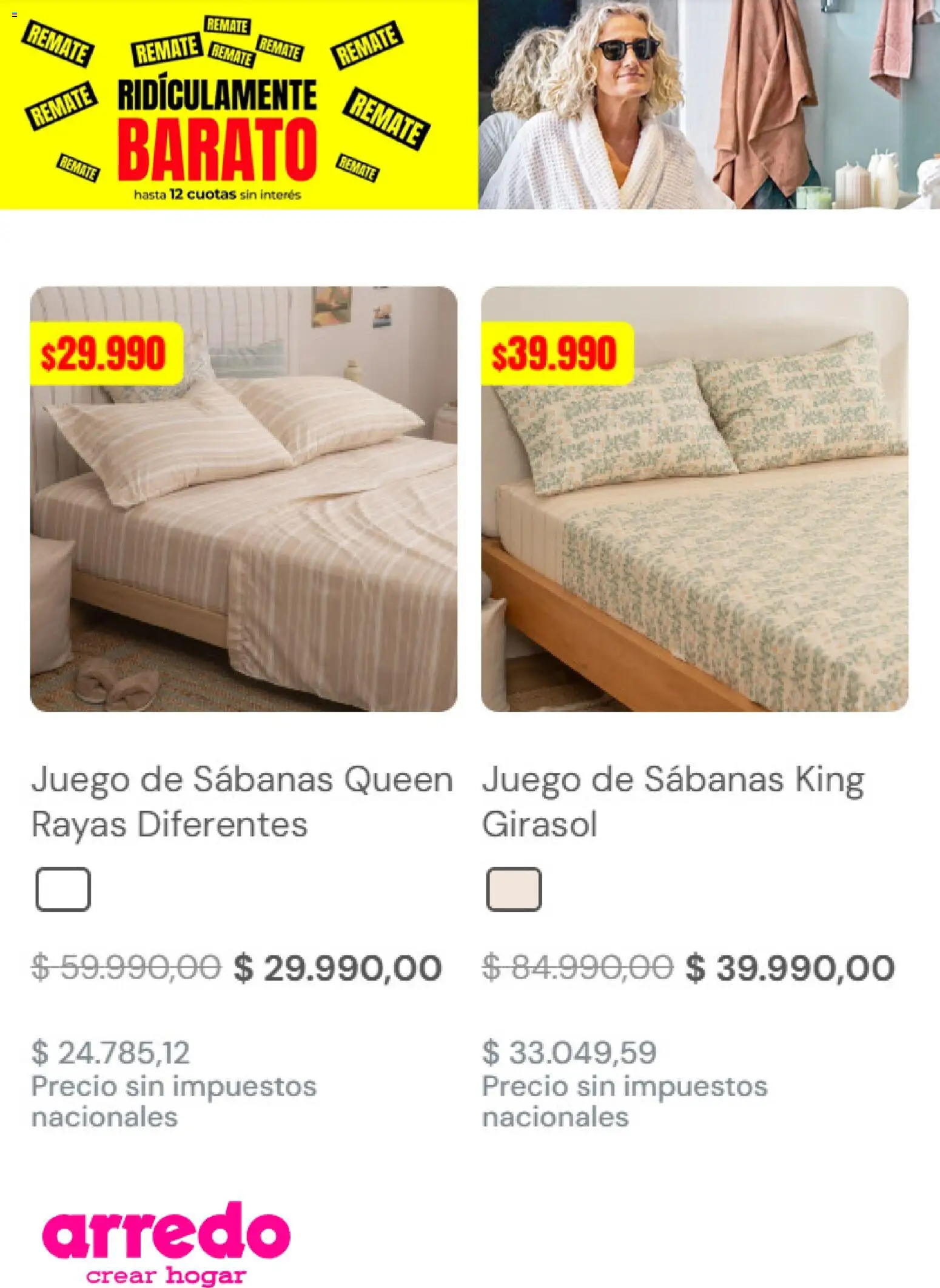 Arredo catálogo │ válido desde el 11.12.2025 | Página: 4 | Productos: Sabanas