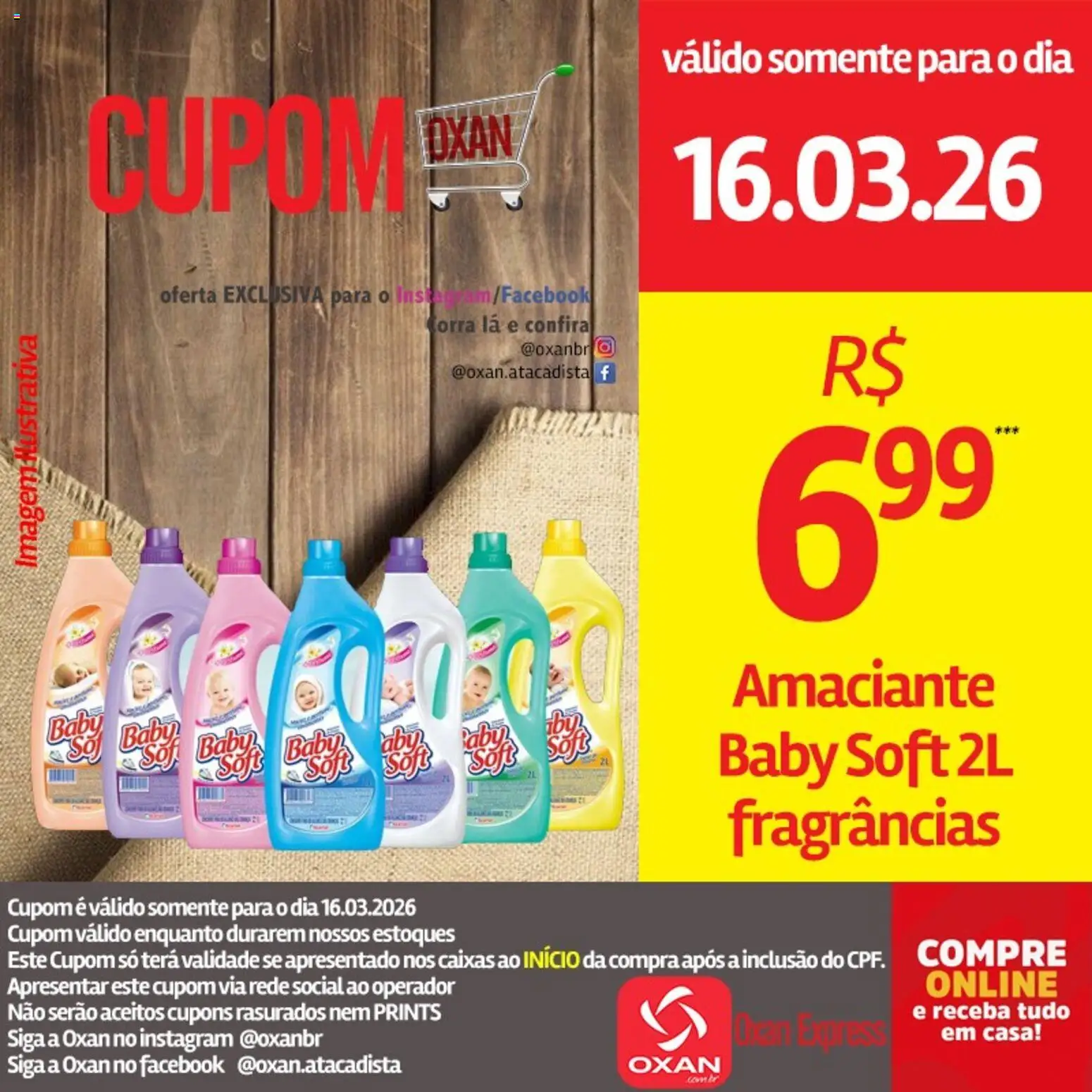 Oxan Atacadista Folheto - válido de 16.03.2026 | Página: 13 | Produtos: Amaciante