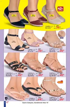 Quatro Estações - Catálogo 02-03-04 - Pré-Visualização do folheto da loja Quatro Estações, válido de 01.02.2026 | Página: 38 | Produtos: Blush, Palmilha
