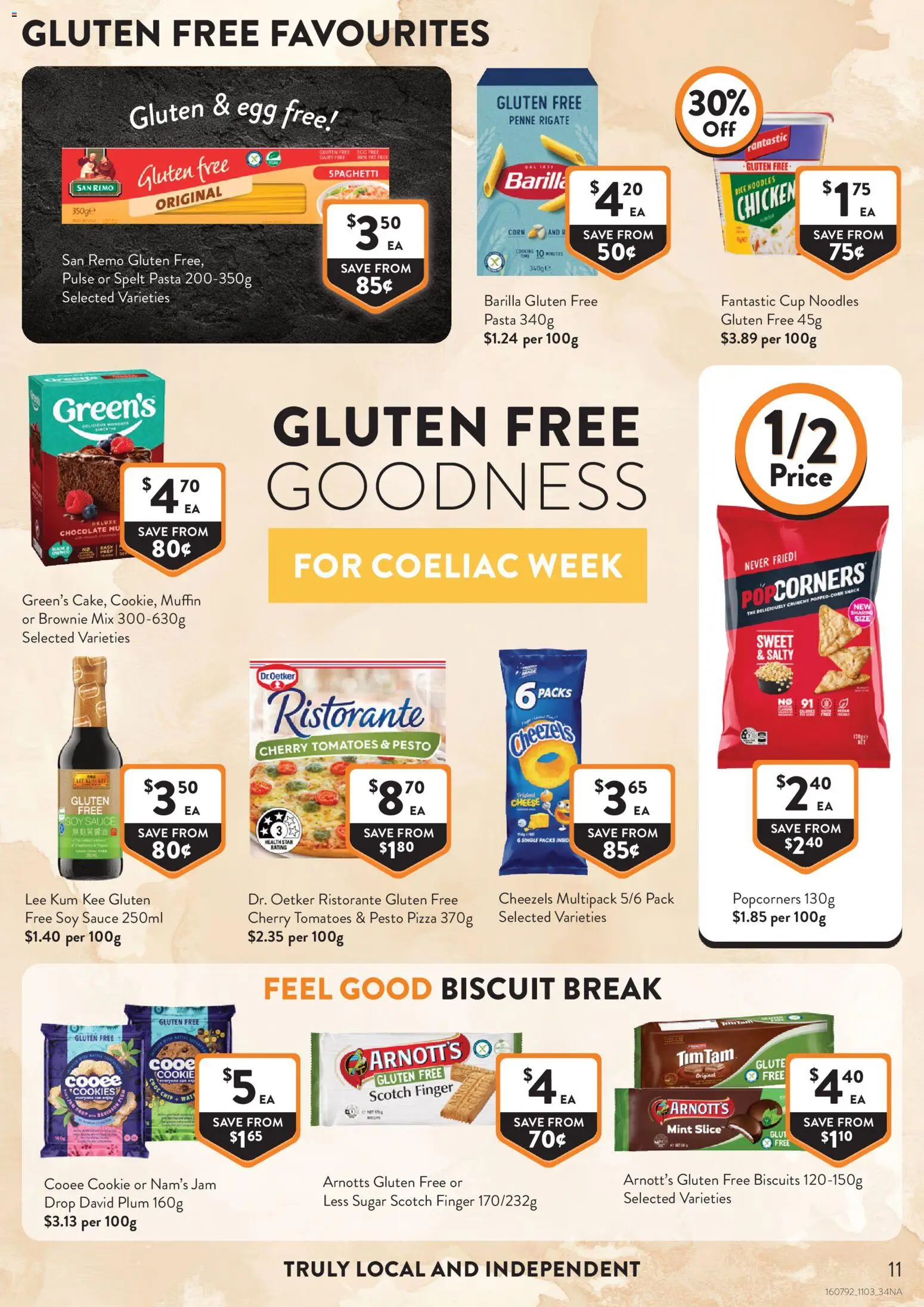 Foodworks catalogue - valid from 11.03.2026 | Page: 11 | Products: Chocolate, Pizza, Chicken, Pasta