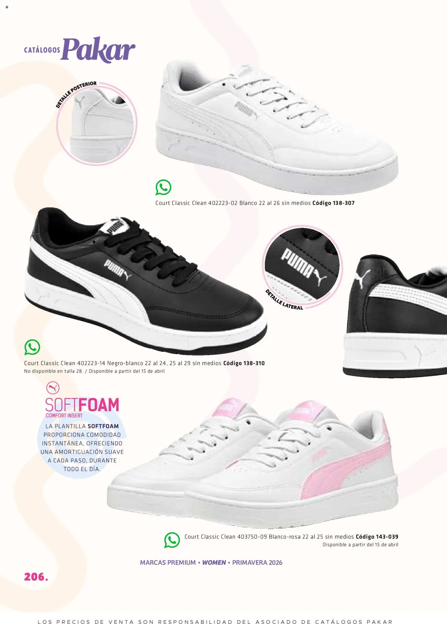 Nuevas ofertas de SC Pakar válidas en toda la República Mexicana desde el 27.02.2026. ¡Encuentra las mejores ofertas en SC Pakar catálogo Premium Women! | Página: 206