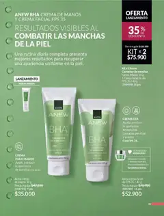 Avon revista - valida desde el 13.07.2025 | Página: 89 | Productos: Crema, Crema de manos, Corrector