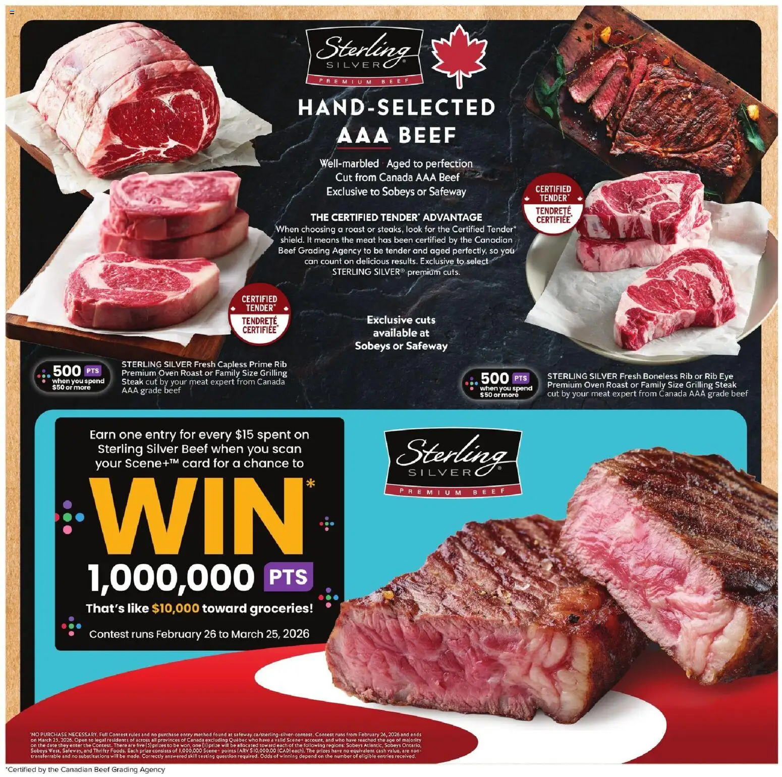 Safeway flyer valid from 26.02.2026 | Page: 18 | Products: Beef, Oven