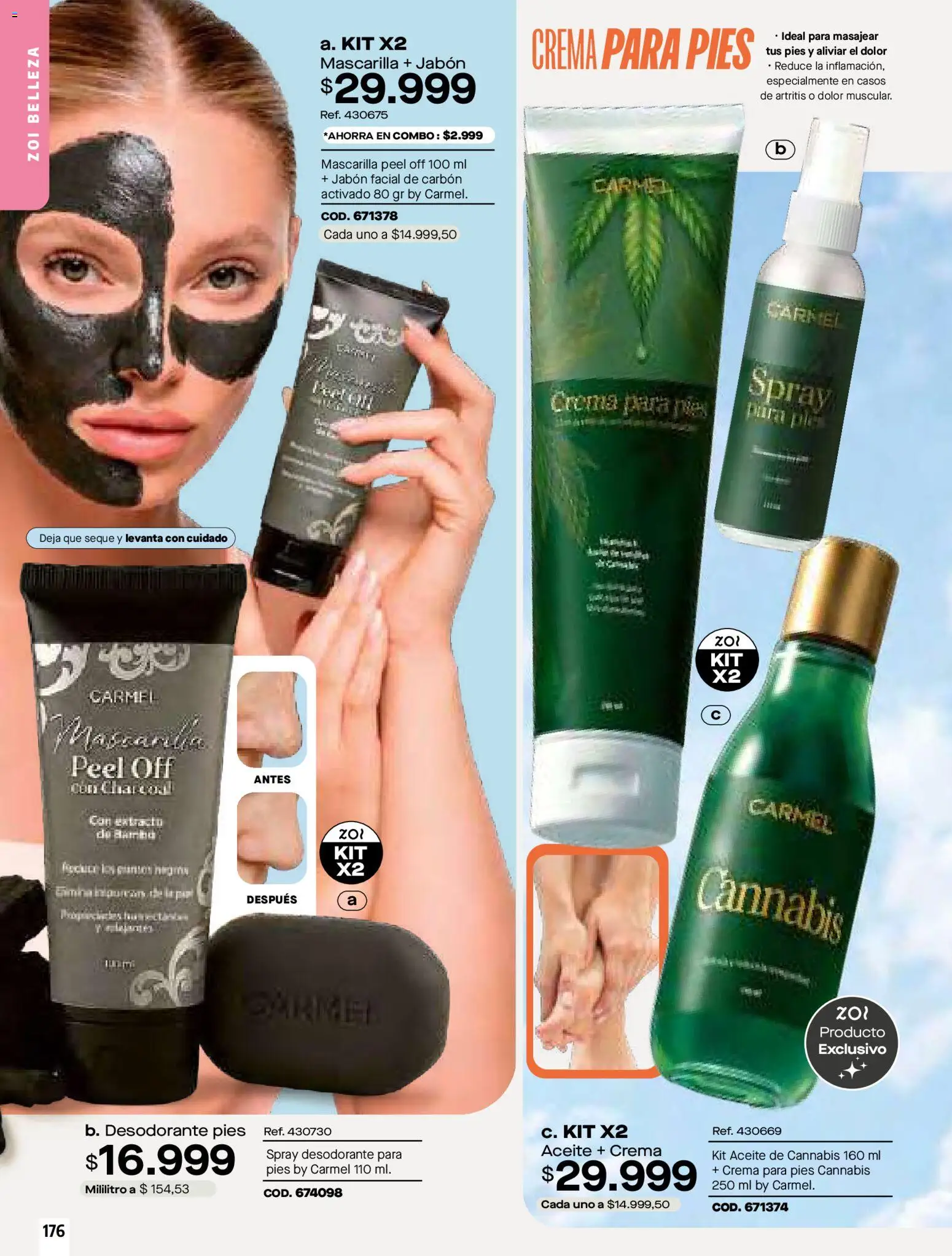 Pacifika revista - valida desde el 01.04.2026 | Página: 176 | Productos: Crema, Jabón, Desodorante, Aceite