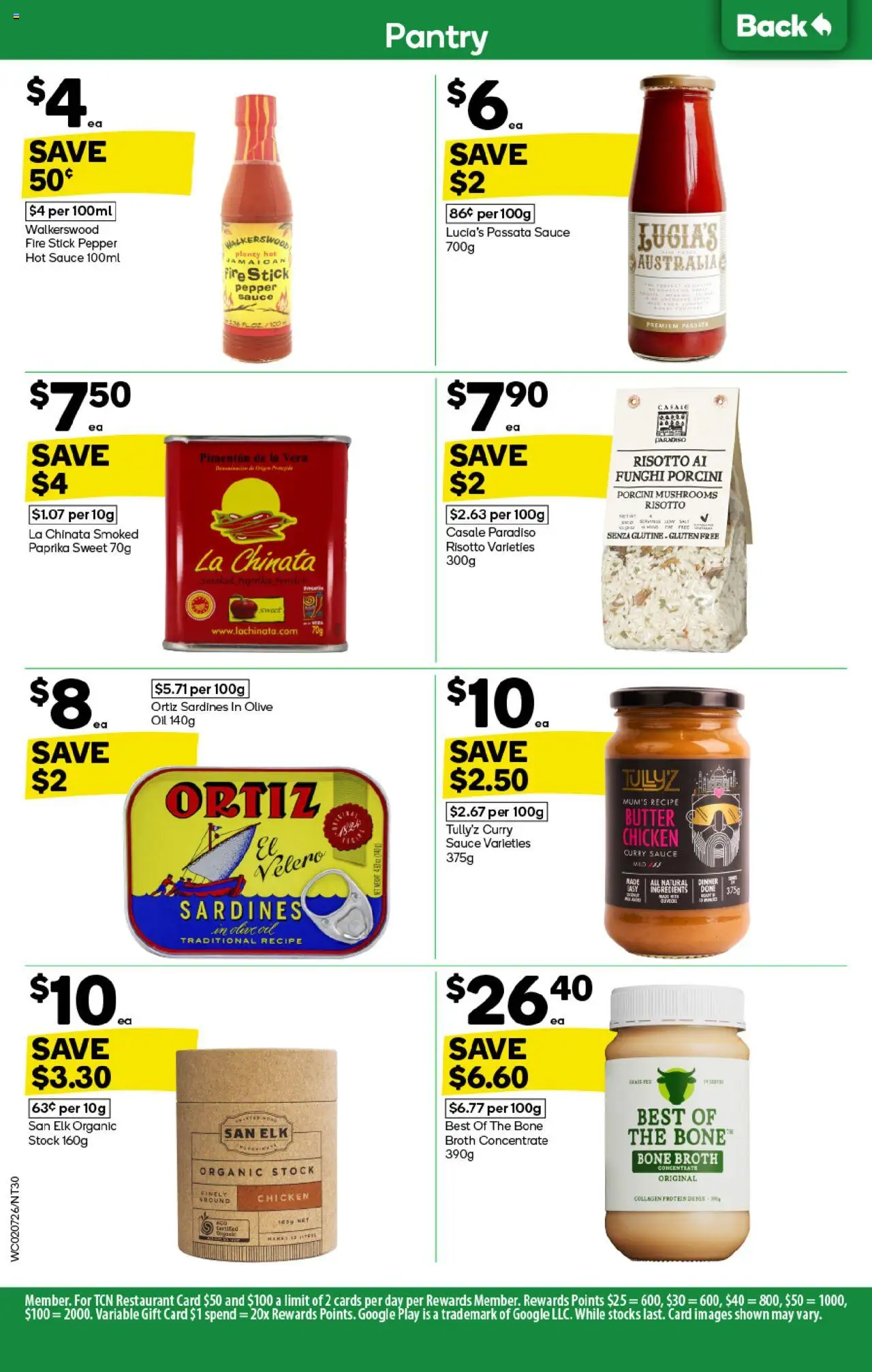 Woolworths catalogue - valid from 02.07.2025 | Page: 32 | Products: Oil, Olive oil, Paprika, Sardines