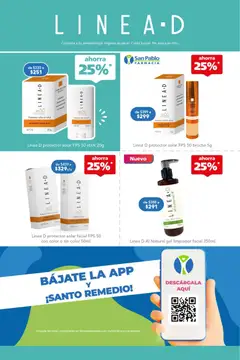 Vista previa de Farmacia San Pablo catálogo, nuevo folleto de la tienda, válido en México a partir del 22.03.2026 | Página: 3 | Productos: Brillo, Limpiador, Limpiador facial, Protector solar