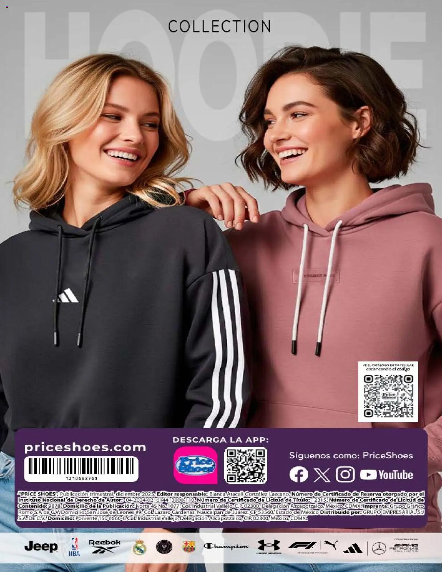 Nuevas ofertas de Price Shoes válidas en toda la República Mexicana desde el 06.12.2025. ¡Encuentra las mejores ofertas en Price Shoes catálogo Sudaderas! | Página: 14