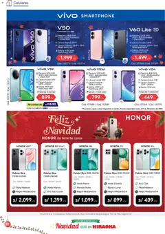 Vista previa de folleto Catálogo Hiraoka  de la Hiraoka válido desde 06.12.2025 | Página: 72 | Productos: Batería, Smartphone, Cámara, Celular