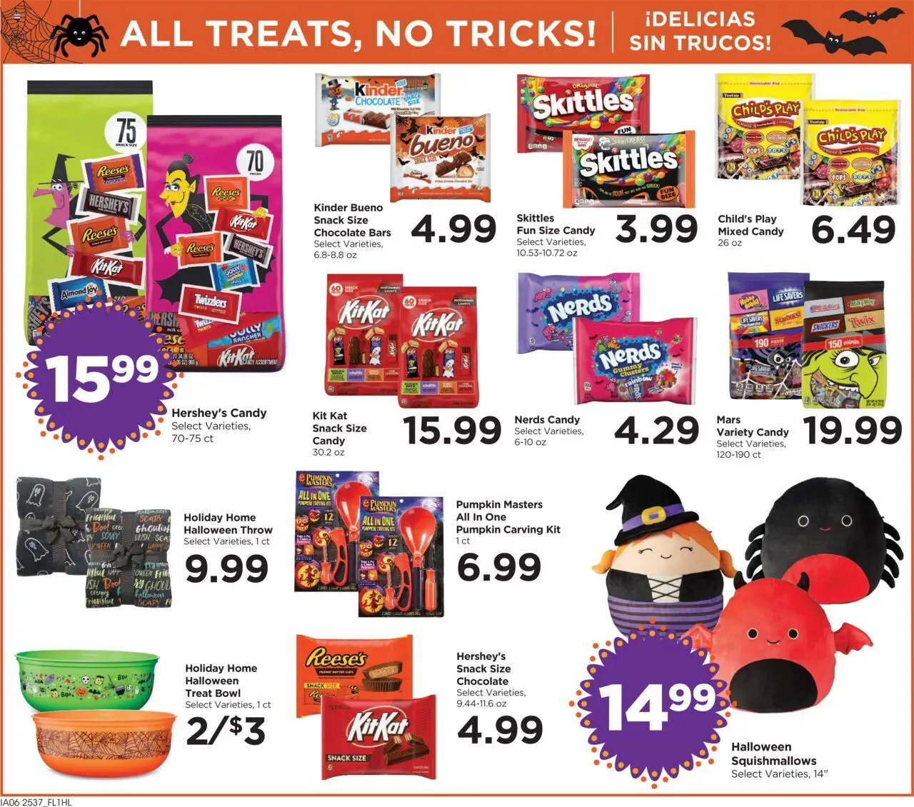 Food 4 Less Weekly Ad - valid from 15.10.2025 | Page: 8 | Products: Chocolate, Pumpkin