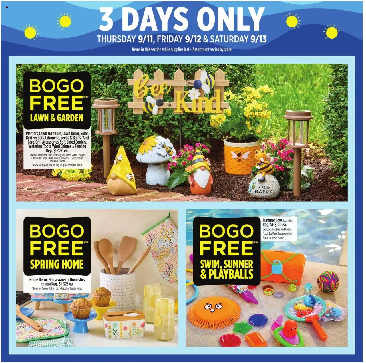 Dollar General Weekly Ad - valid from 07.09.2025 | Page: 2 | Products: Lighter, Grill