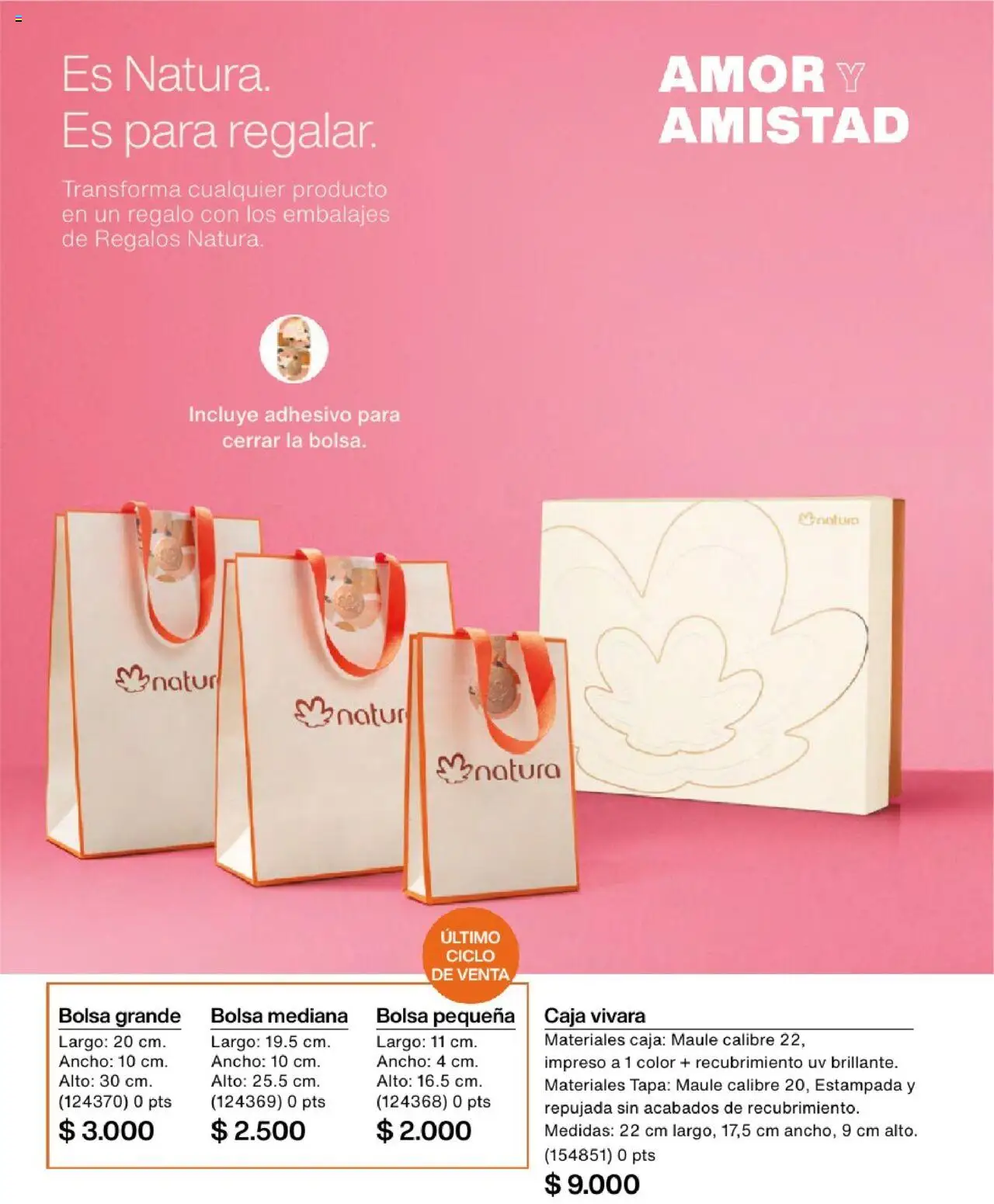 Natura revista - valida desde el 23.07.2025 | Página: 40 | Productos: Bolsa, Caja