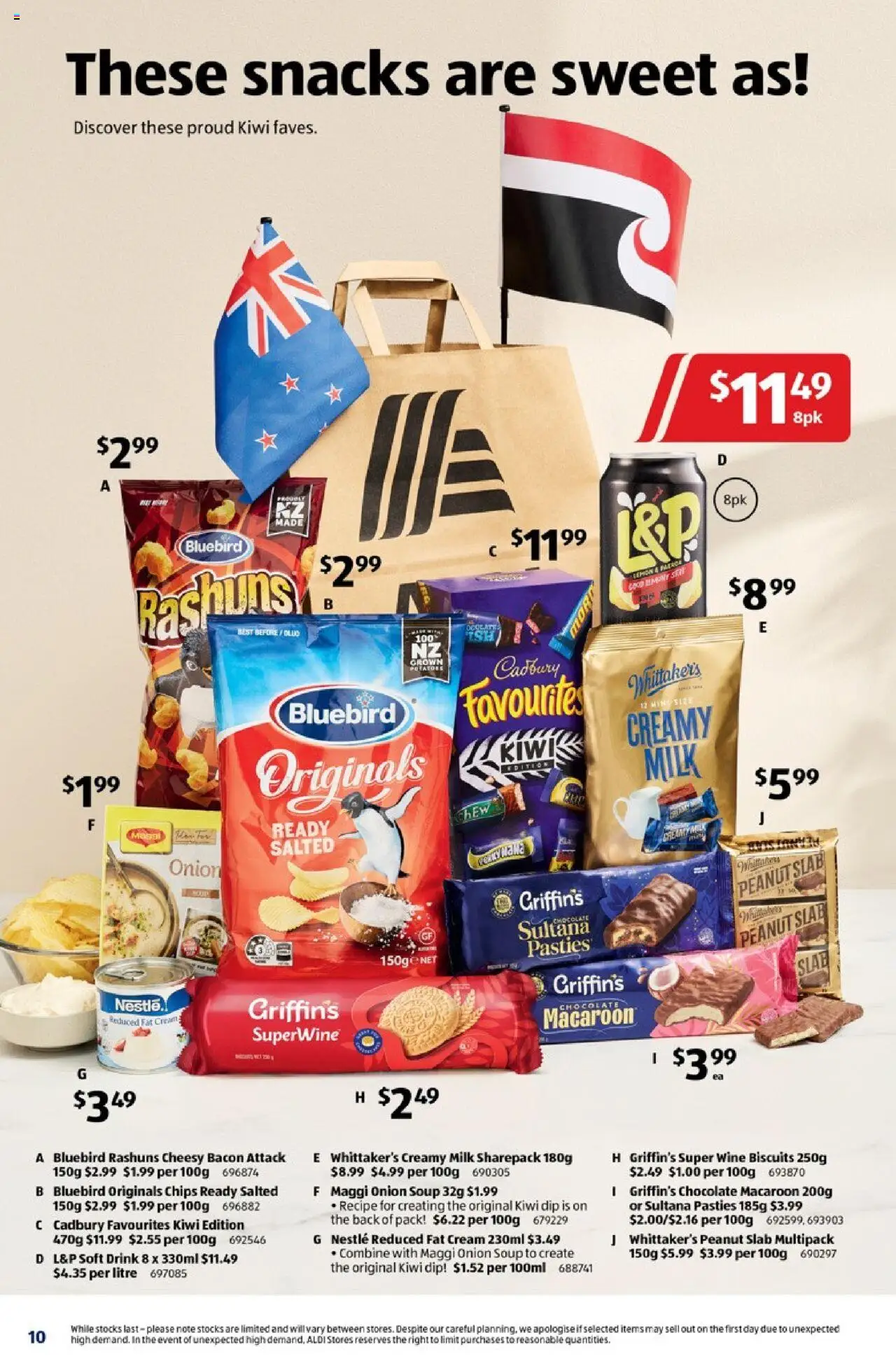 Aldi catalogue - valid from 15.10.2025 | Page: 10 | Products: Milk, Chocolate, Wine, Biscuits