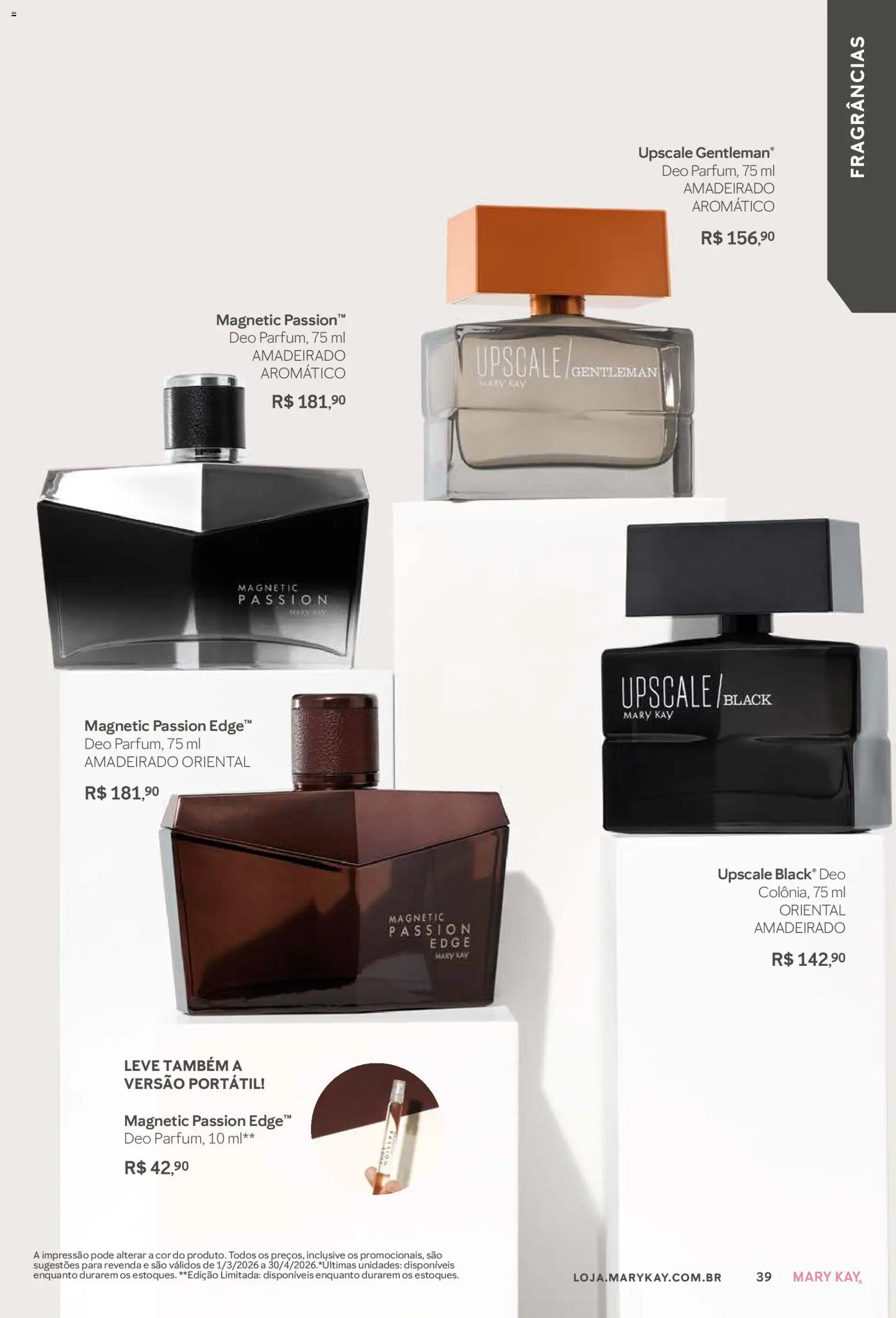 Mary Kay Folheto - válido de 01.03.2026 | Página: 39