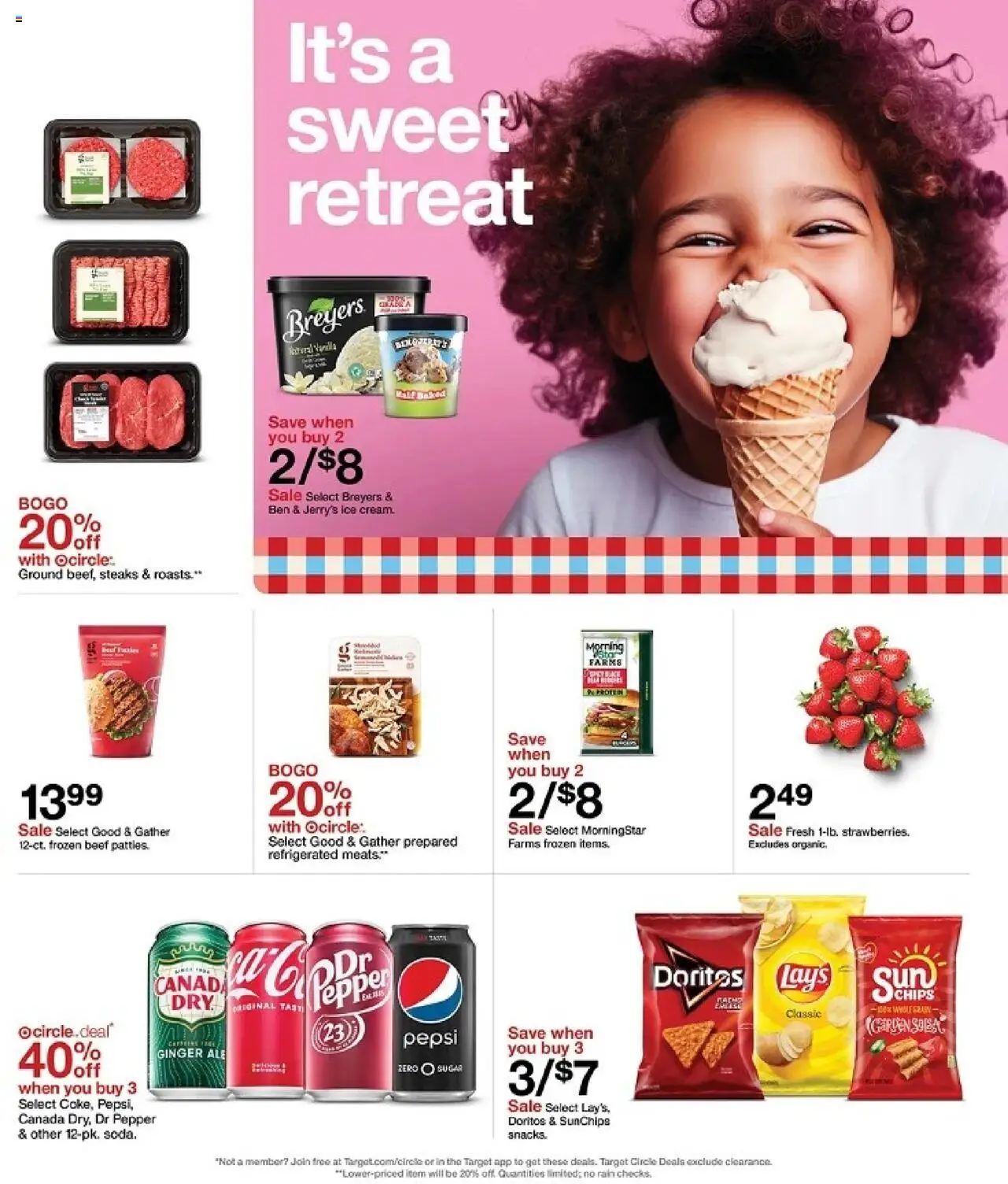 Target Weekly Ad - valid from 24.08.2025 | Page: 2 | Products: Ginger, Beef, Sugar, Pepper