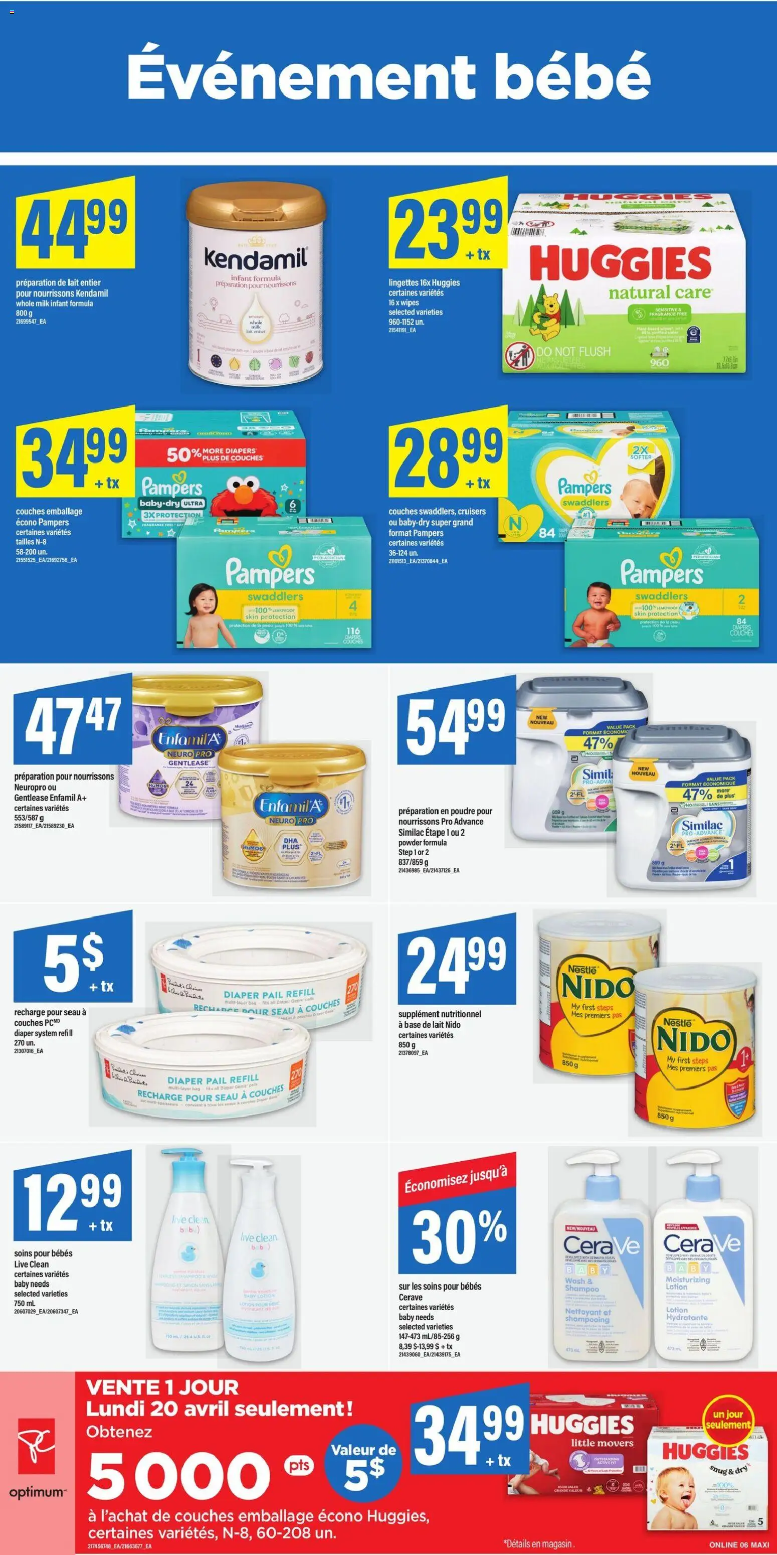 Maxi flyer valid from 16.04.2026 | Page: 10 | Products: Bag, Fragrance, Powder, Milk
