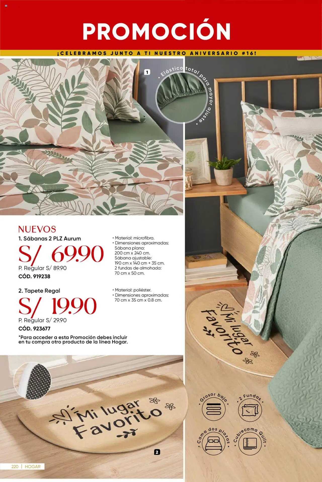 Catálogo Azzorti válido desde 15.09.2025 | Página: 224 | Productos: Cama, Almohada