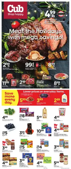 Preview of Cub Foods weekly ads valid from 07.12.2025