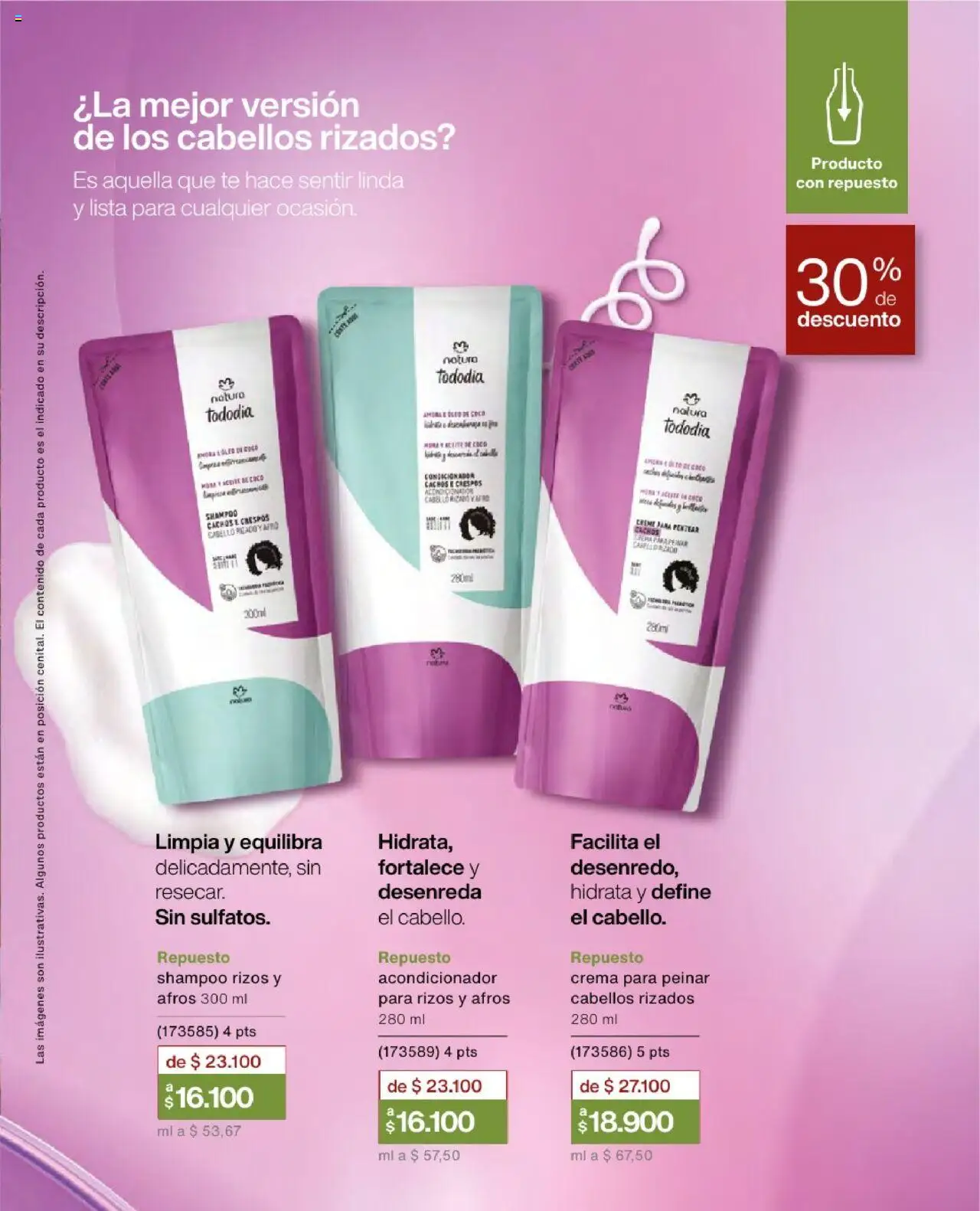 Natura revista - valida desde el 23.07.2025 | Página: 154 | Productos: Té, Crema, Coco, Acondicionador