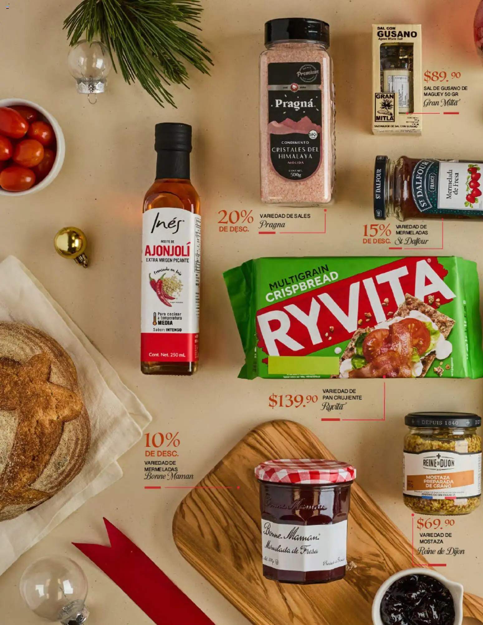 Nuevas ofertas de Alsuper válidas en toda la República Mexicana desde el 25.11.2025. ¡Encuentra las mejores ofertas en Alsuper folleto Gourmet Laguna, Saltillo, Durango, Zacatecas! | Página: 12 | Productos: Fresa, Mostaza, Sal, Aceite