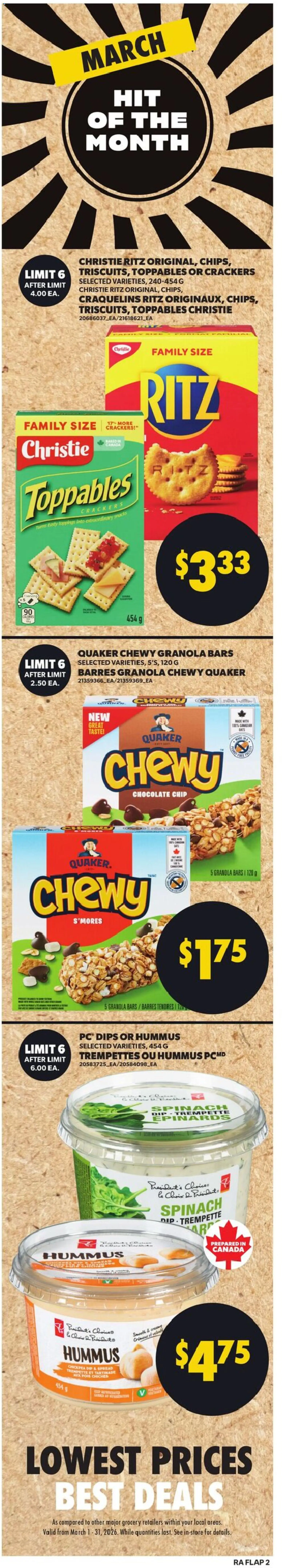 Atlantic Superstore flyer valid from 05.03.2026 | Page: 2 | Products: Chocolate