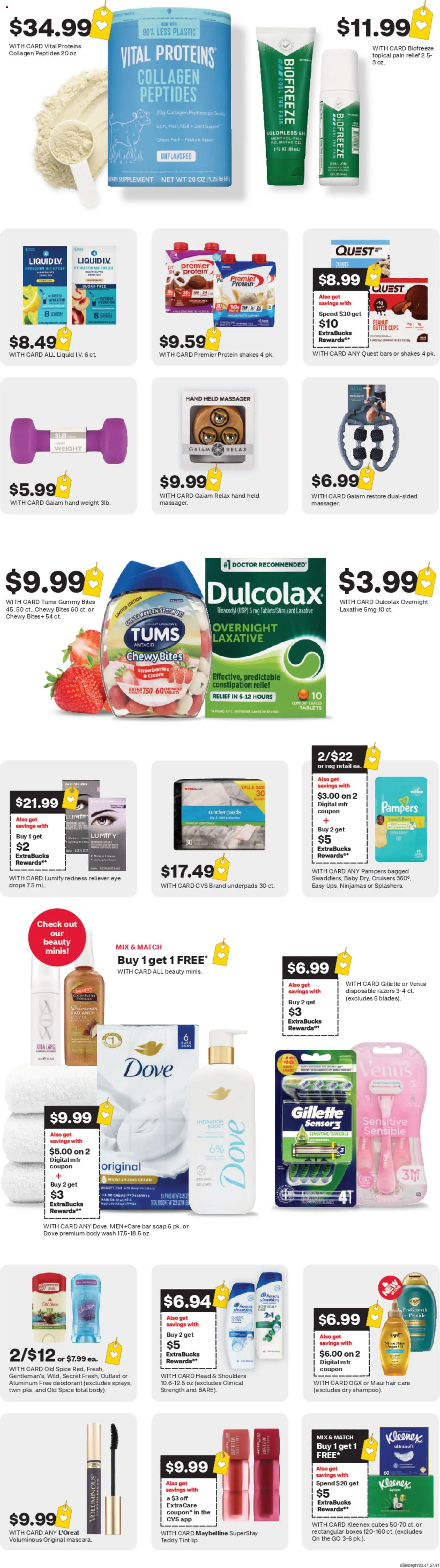 CVS Pharmacy Weekly Ad - TX - valid from 11.01.2026 | Page: 2 | Products: Nail, Butter, Chocolate, Body Wash